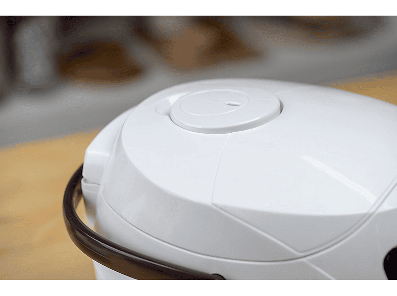 Reishunger Digitaler Mini Reiskocher (350 Watt, 0,6 l, Weiß) — Foto 4 von 5