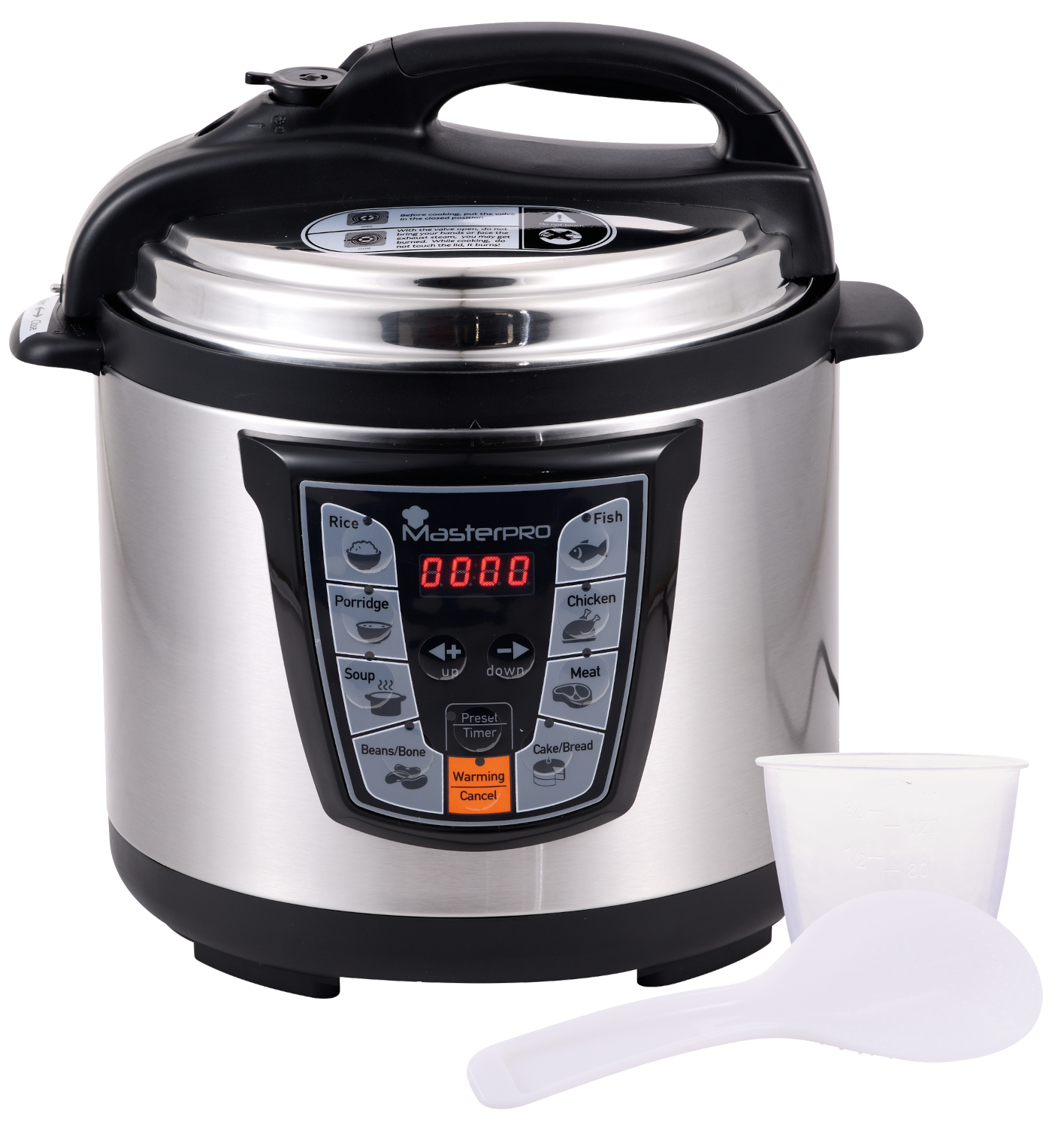 BERGNER BGMP-9092 Elektromos kukta, 500W, 6l