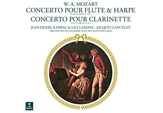 RAMPAL/LASKINE/LANCELOT - Konzert für Flöte And Harfe,Konzert für Klarinette  - (Vinyl)