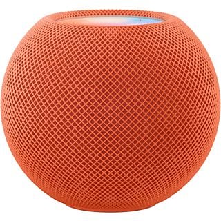 APPLE HomePod mini (2021), Altavoz inteligente, Siri, 360º, Bluetooth®, WiFi, HomeKit, Domótica, Naranja