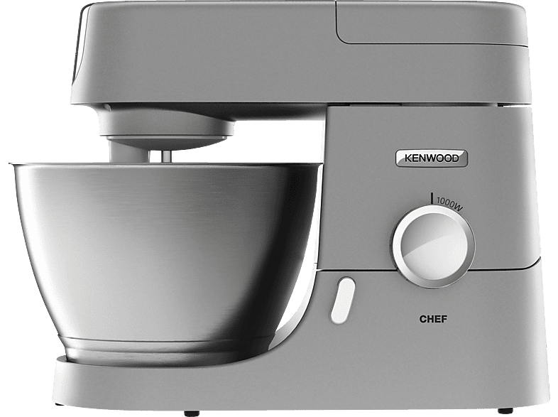 KENWOOD KVC3150S Chef Küchenmaschine inkl. 5 Zubehörteile Silber (Rührschüsselkapazität: 4,6 Liter, 