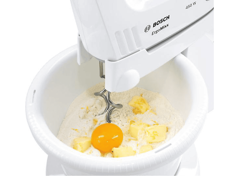 Thumbnail - BOSCH MFQ36460 Handmixer Weiß (450 Watt)