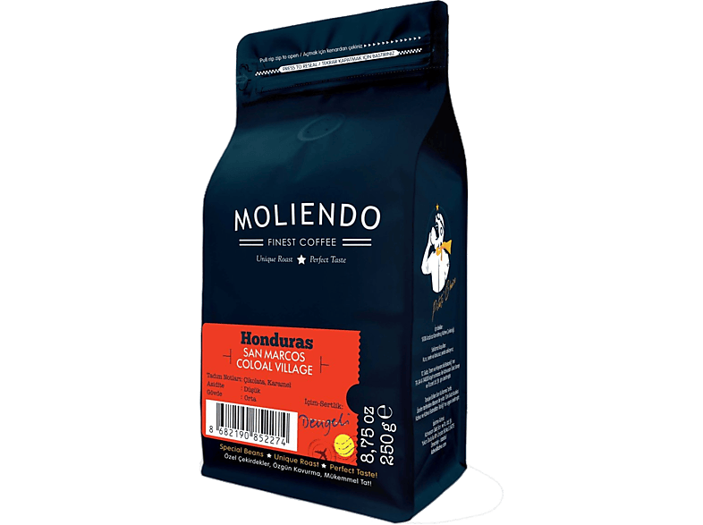 MOLIENDO Honduras San Marcos Coloal Village 250gr Yöresel Kahve_0