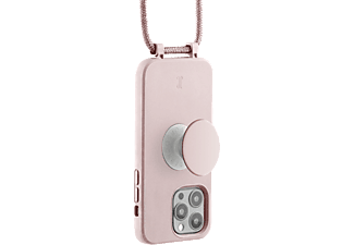 POPSOCKETS Just Elegance Case + PopSockets Popgrip für iPhone 13 Pro, Rose Breath