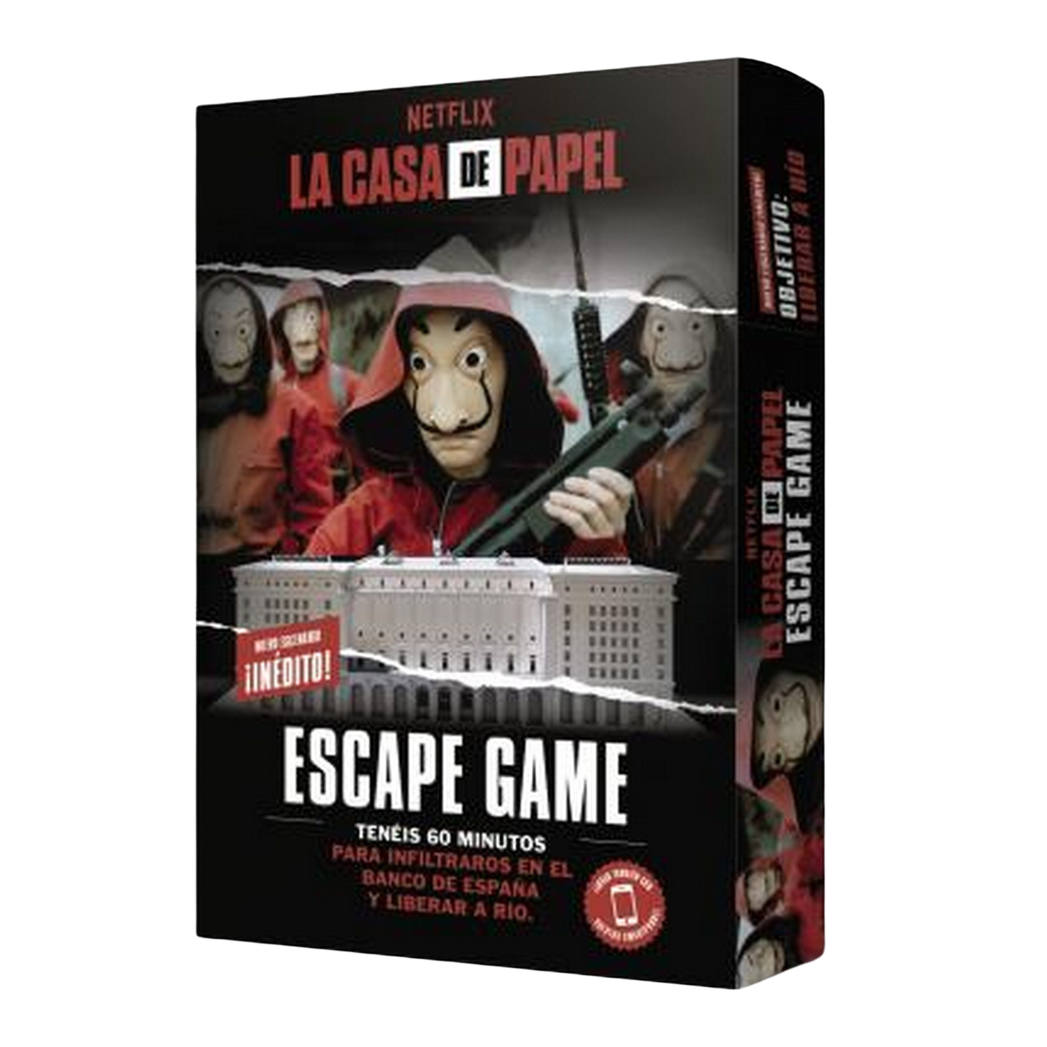 Lcdp Esc.gme.objliberar A rio la casa de papel escape game. objetivo liberar nicolas trenti