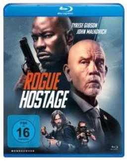 Filmposter mit dem Titel 'Rogue Hostage' mit Schauspielern.