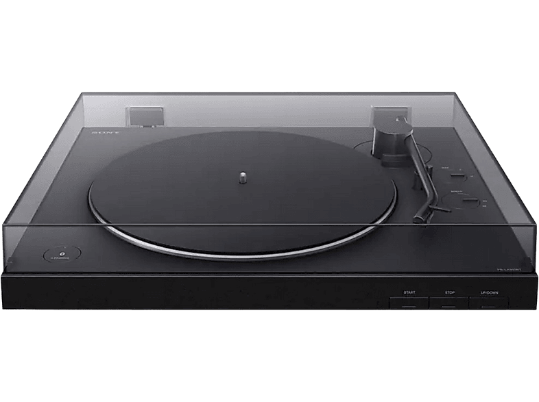 Tocadiscos  Sony PS-LX310BT, Bluetooth, 33 y 45 rpm, Ecualizador  fonográfico, Negro