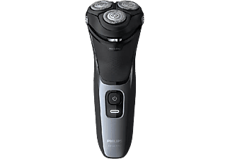Afeitadora eléctrica - Philips Serie 3000 S3133/51 27, Cuchillas autoafilables, Uso en seco y húmedo