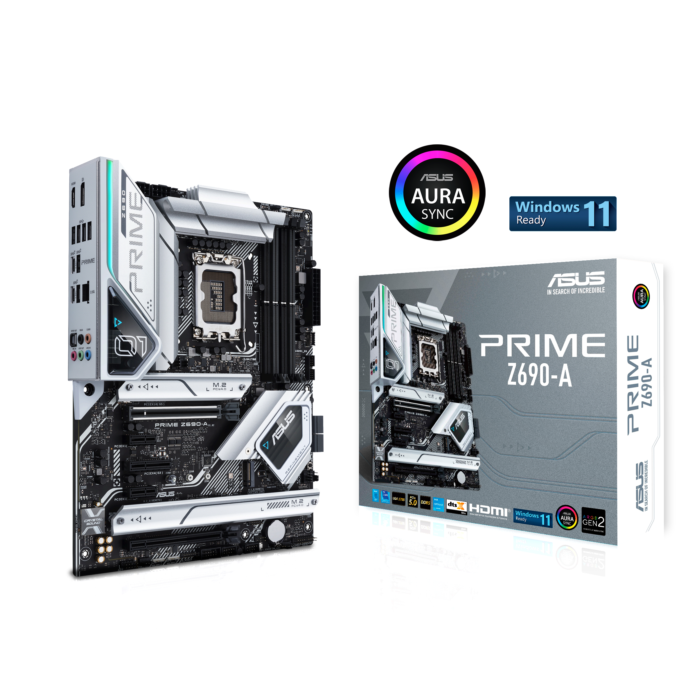 ASUS PRIME Z690-A Mainboard Schwarz