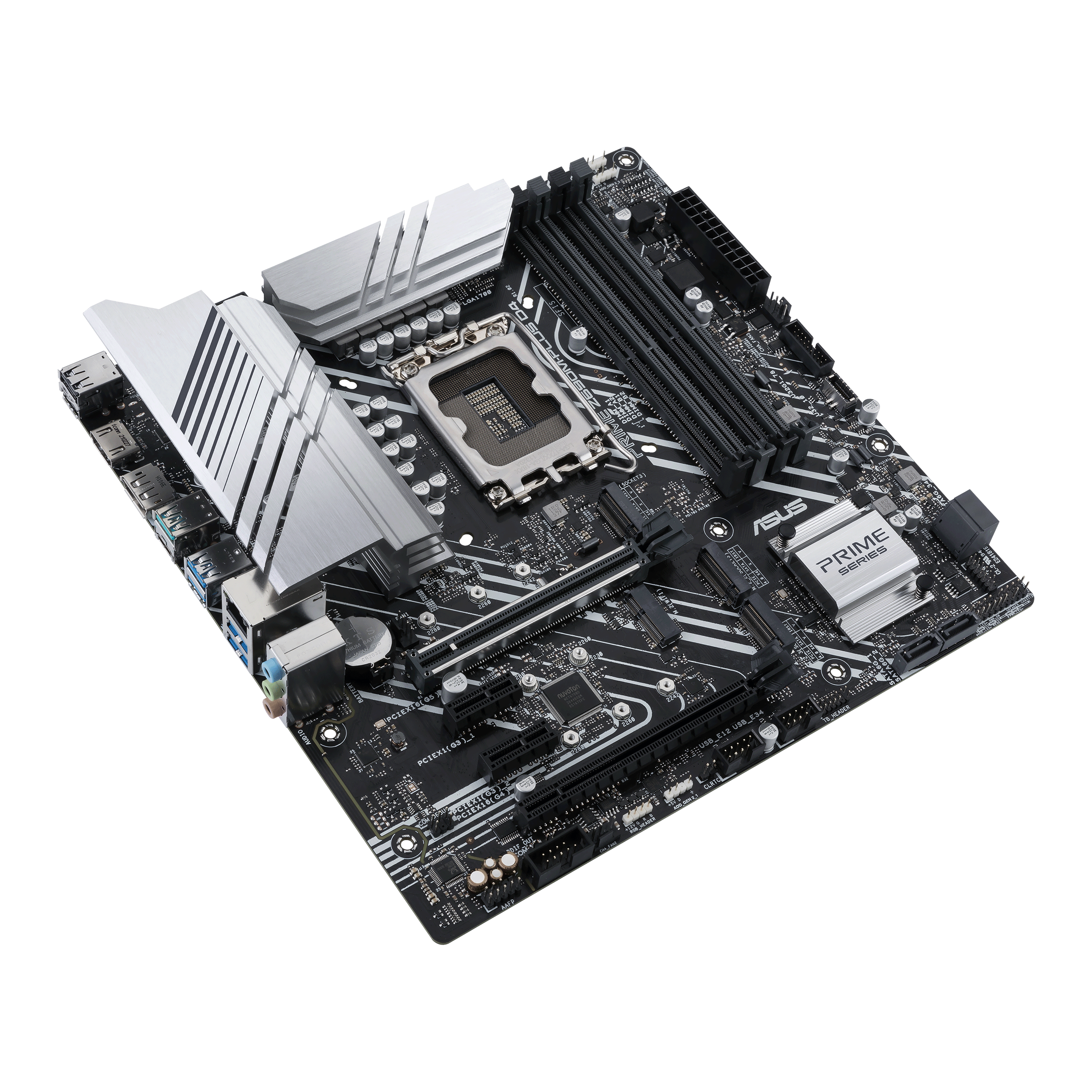 ASUS PRIME Z690M-PLUS D4 Mainboard Schwarz