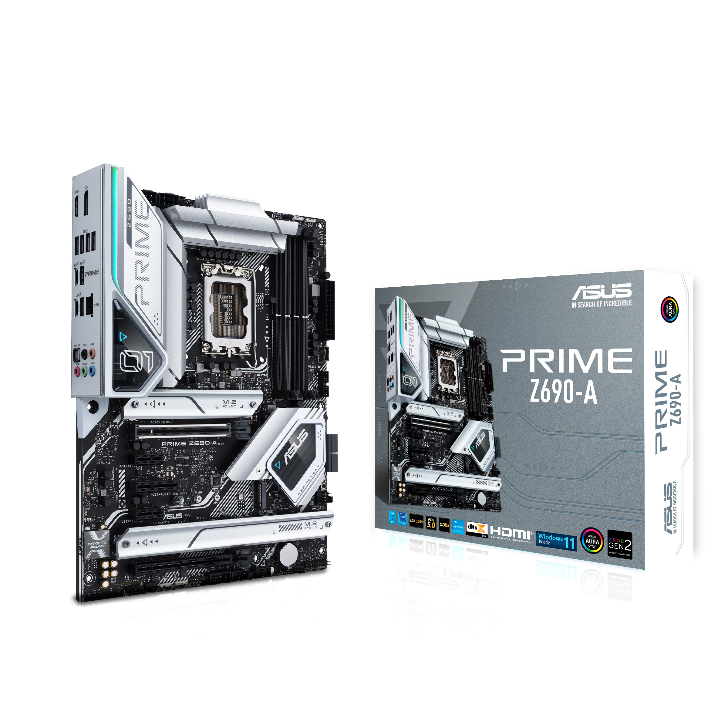 ASUS PRIME Z690-A Mainboard Schwarz