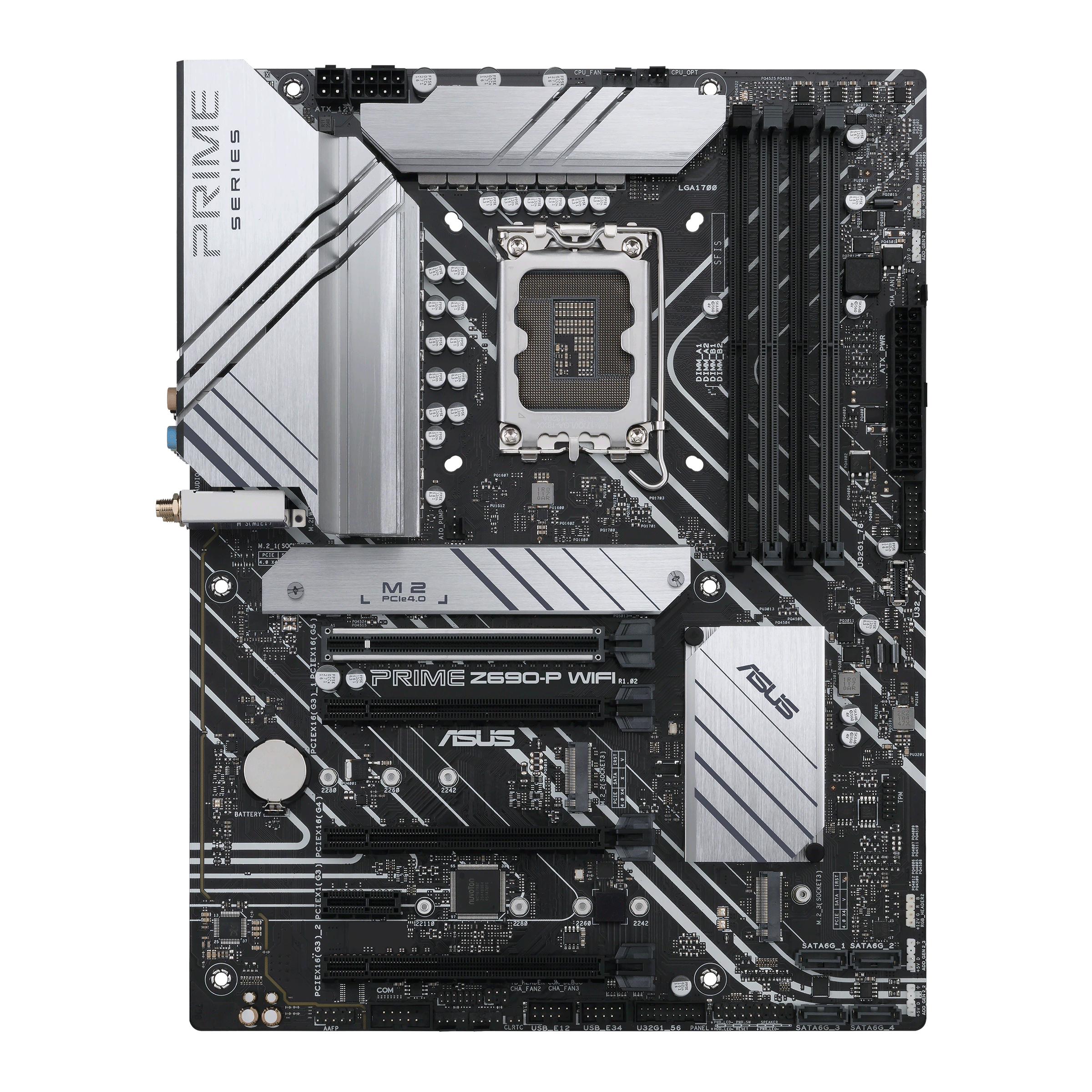 ASUS PRIME Z690-P WIFI Mainboard Schwarz