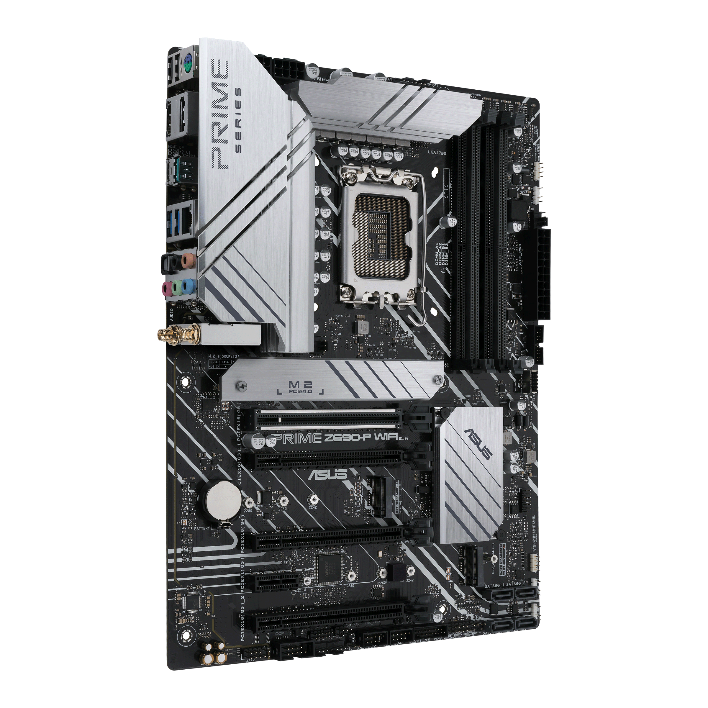 ASUS PRIME Z690-P WIFI Mainboard Schwarz