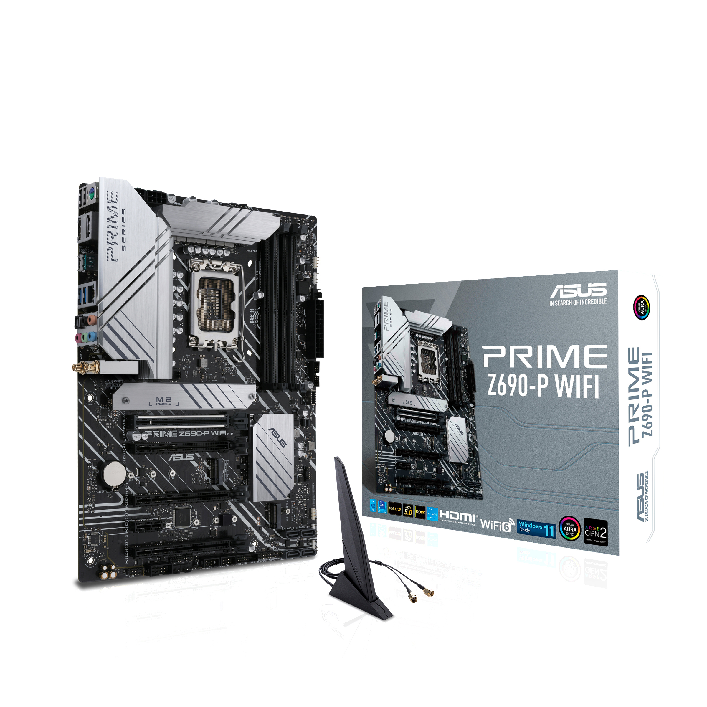 ASUS PRIME Z690-P WIFI Mainboard Schwarz