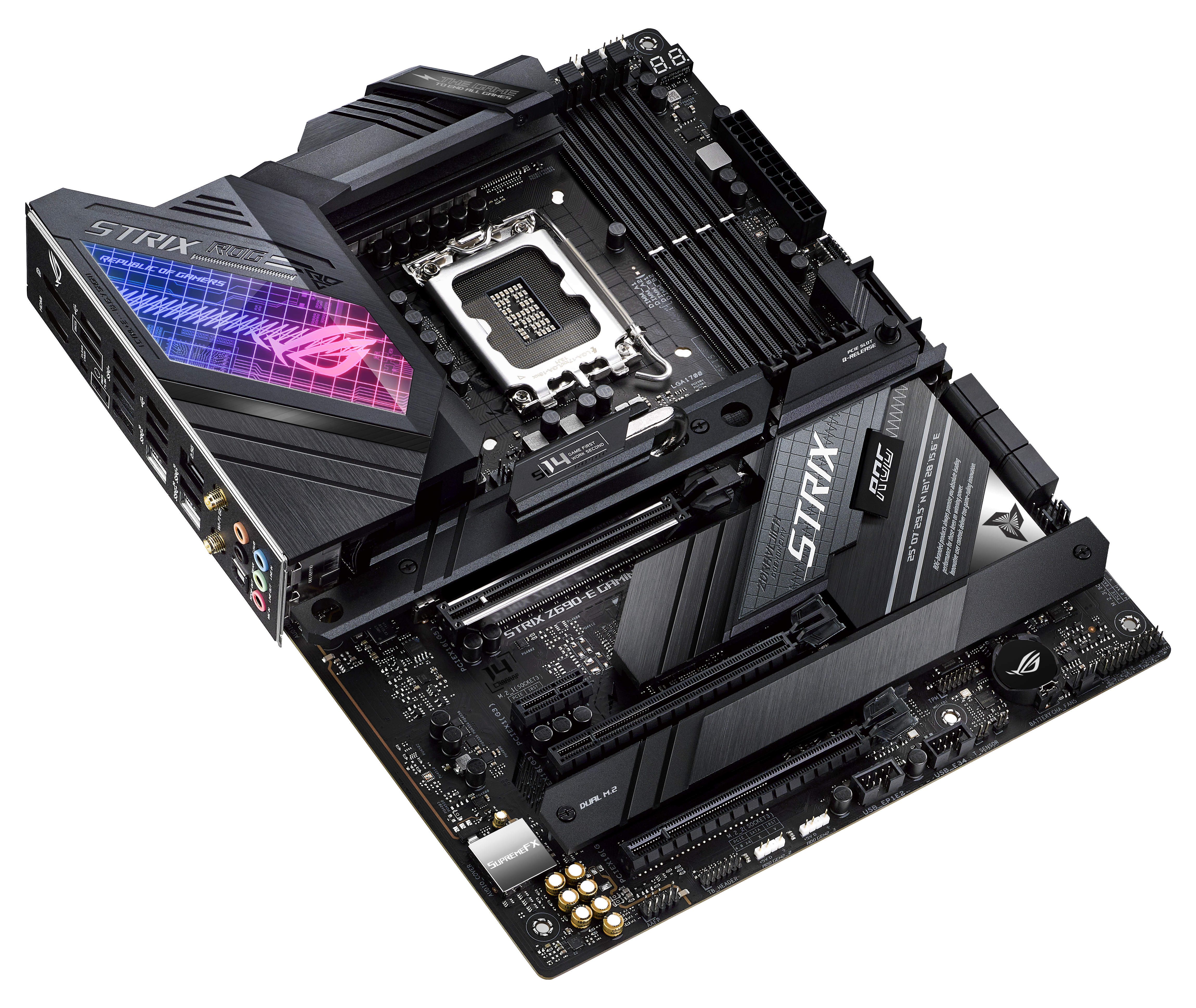ASUS ASUS ROG STRIX Z690-E GAMING WIFI Mainboard Mainboard Schwarz