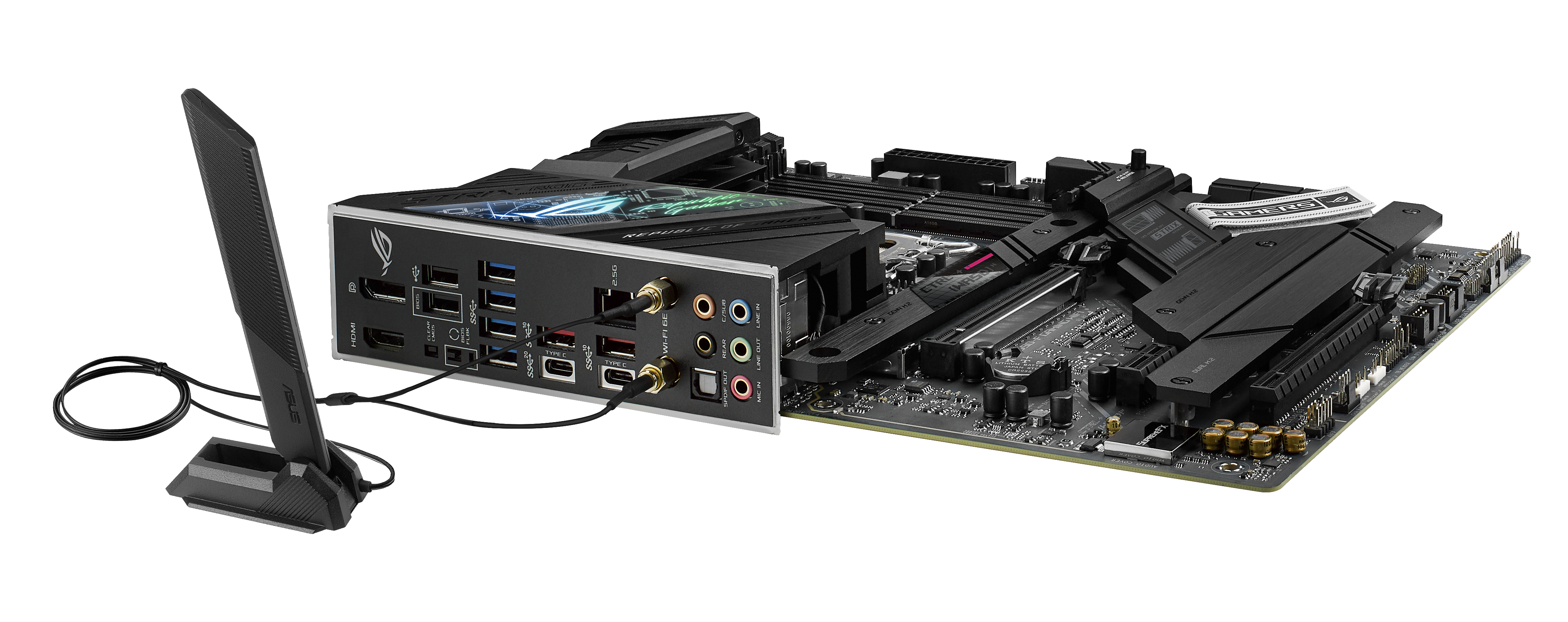 ASUS ROG STRIX Z690-F GAMING WIFI Mainboard Schwarz
