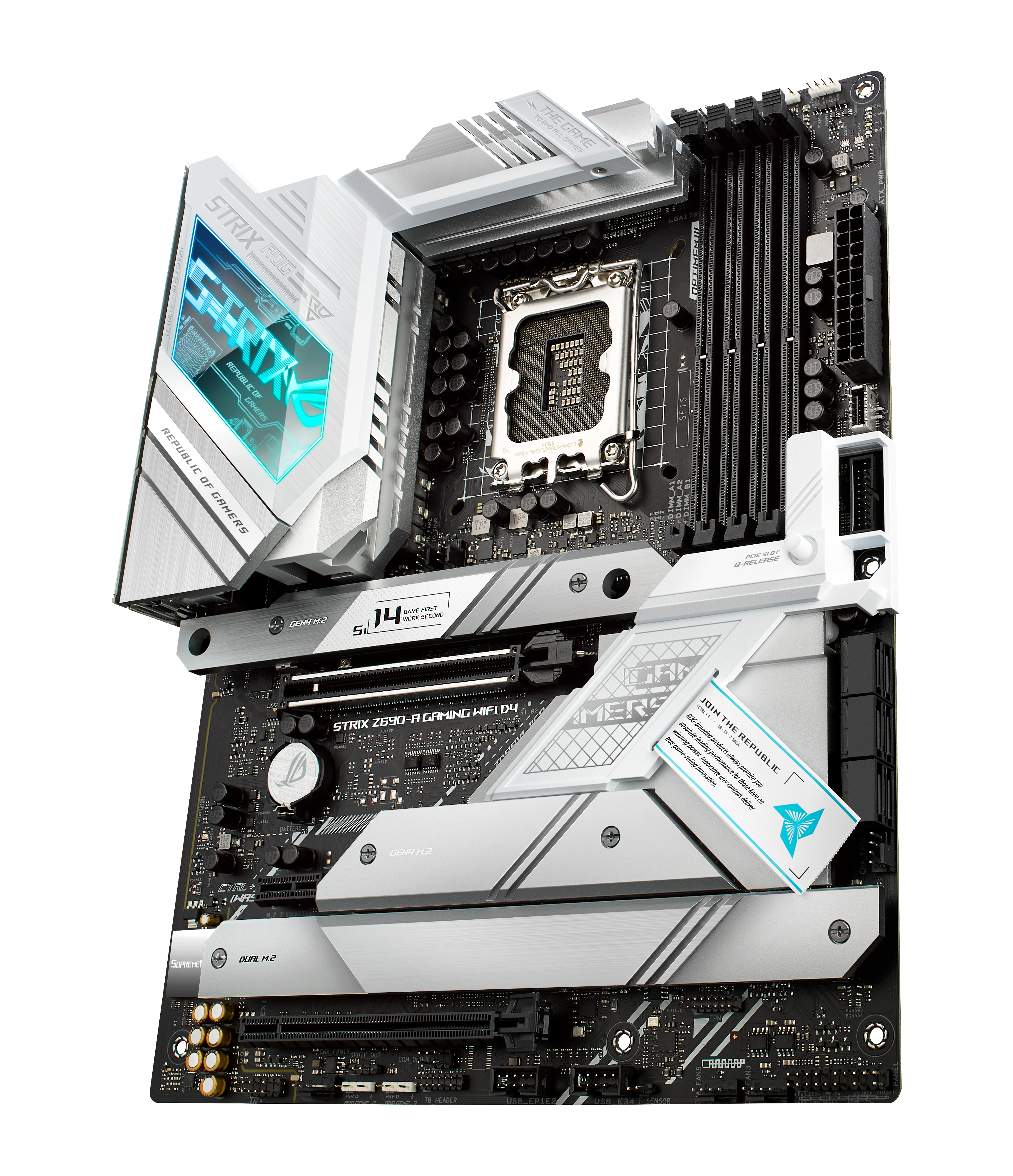 ASUS ROG STRIX Z690-A GAMING WIFI D4 Mainboard Schwarz