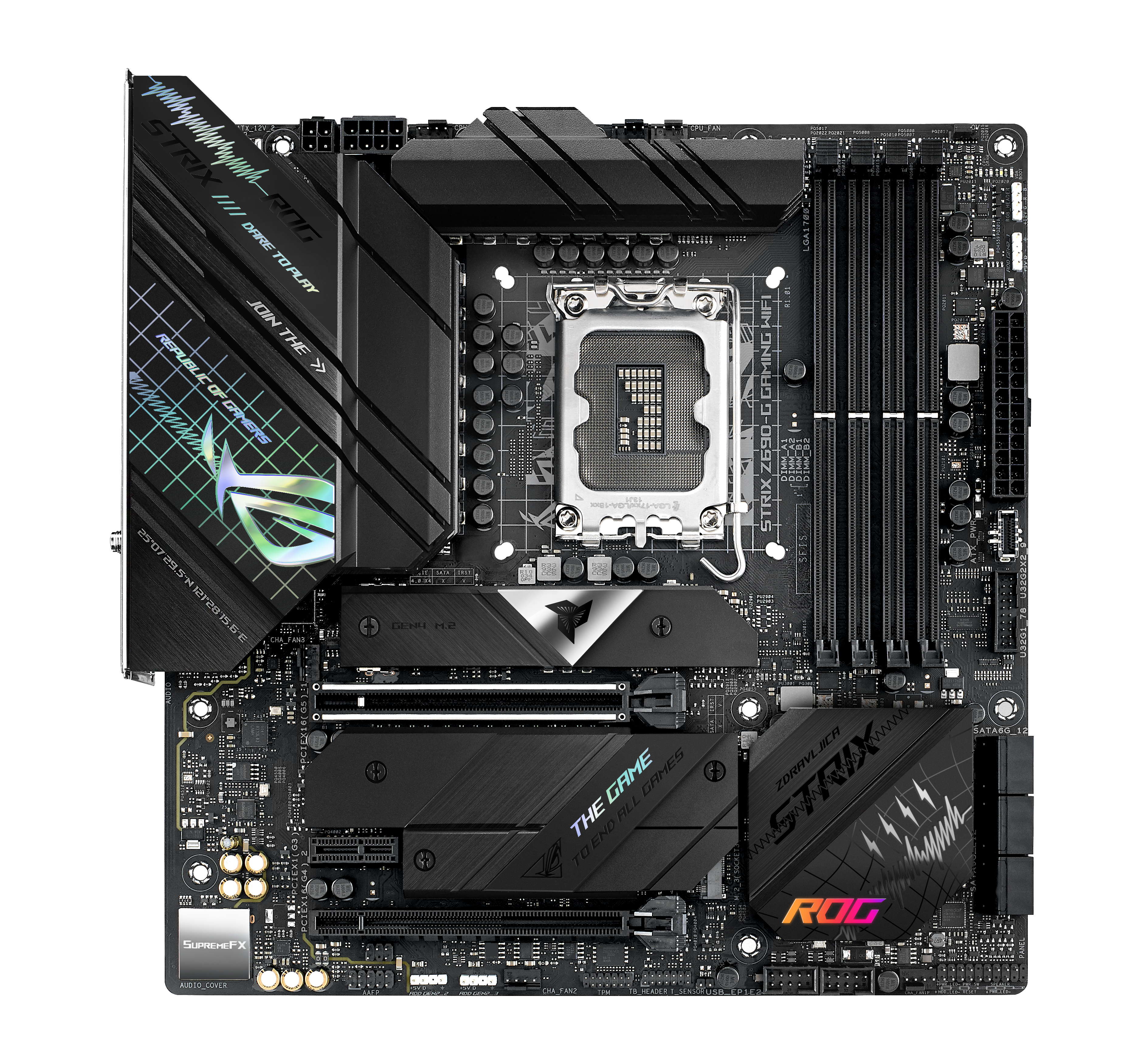 ASUS ROG STRIX Z690-G GAMING WIFI Mainboard Schwarz