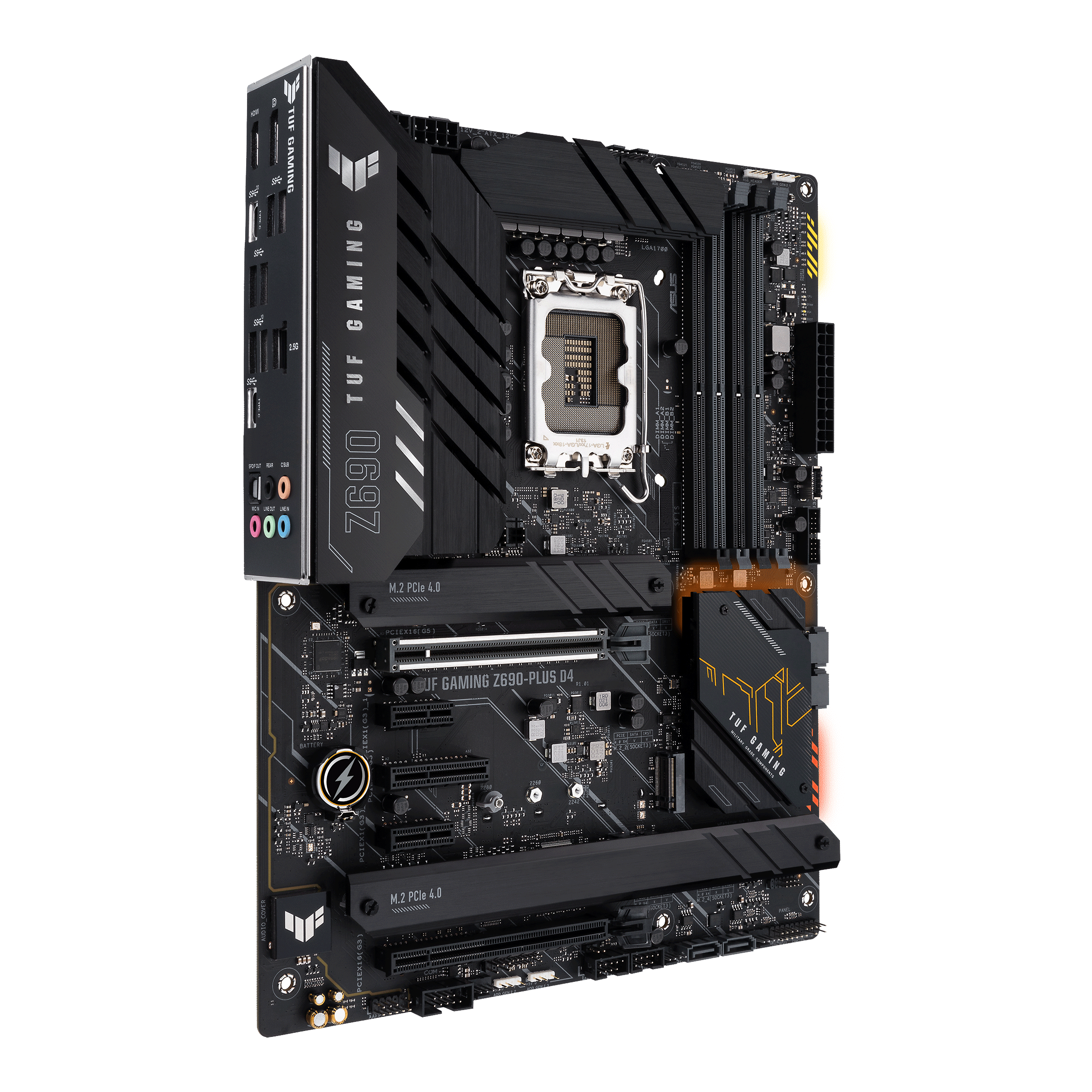 ASUS TUF GAMING Z690-PLUS D4 Mainboard Schwarz