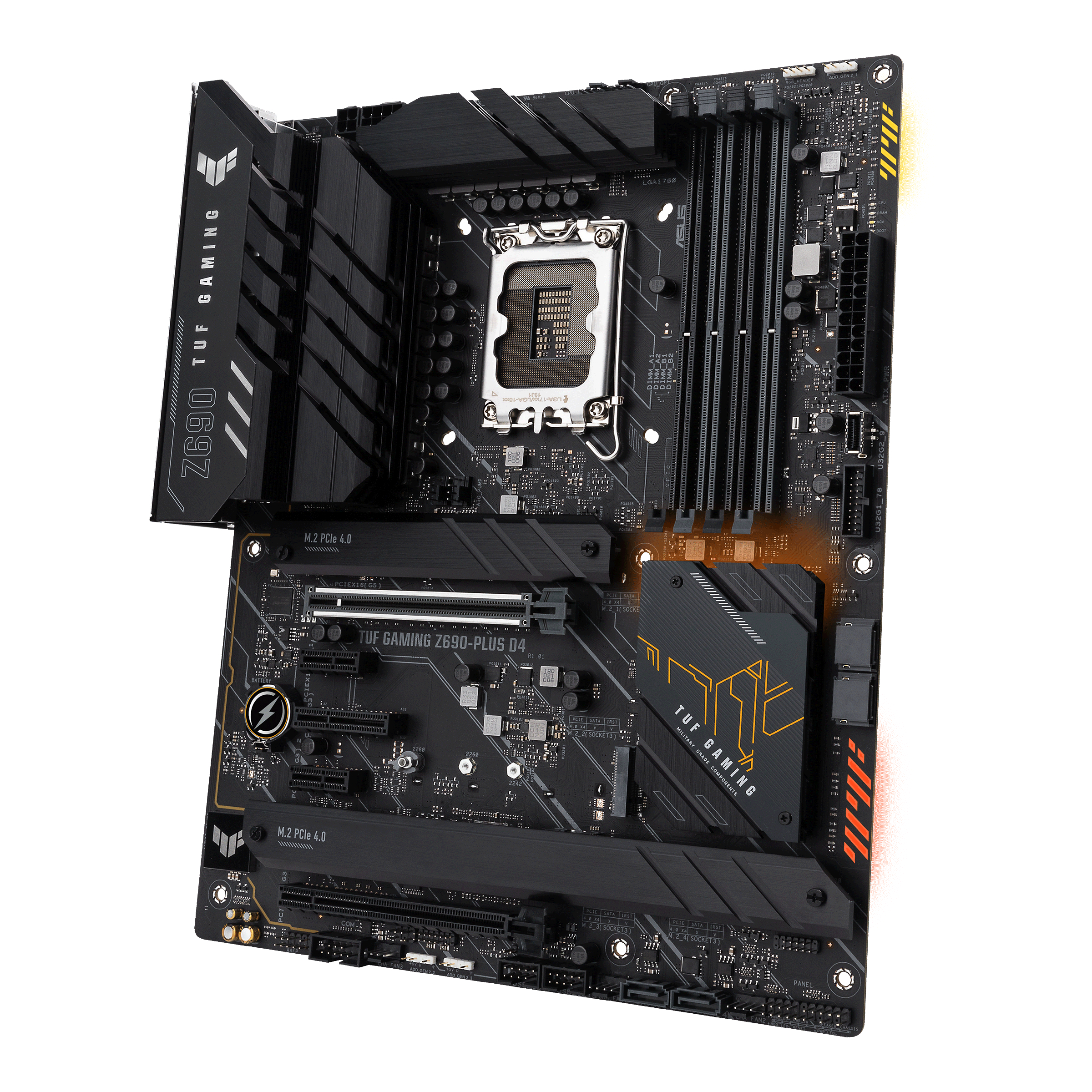 ASUS TUF GAMING Z690-PLUS D4 Mainboard Schwarz