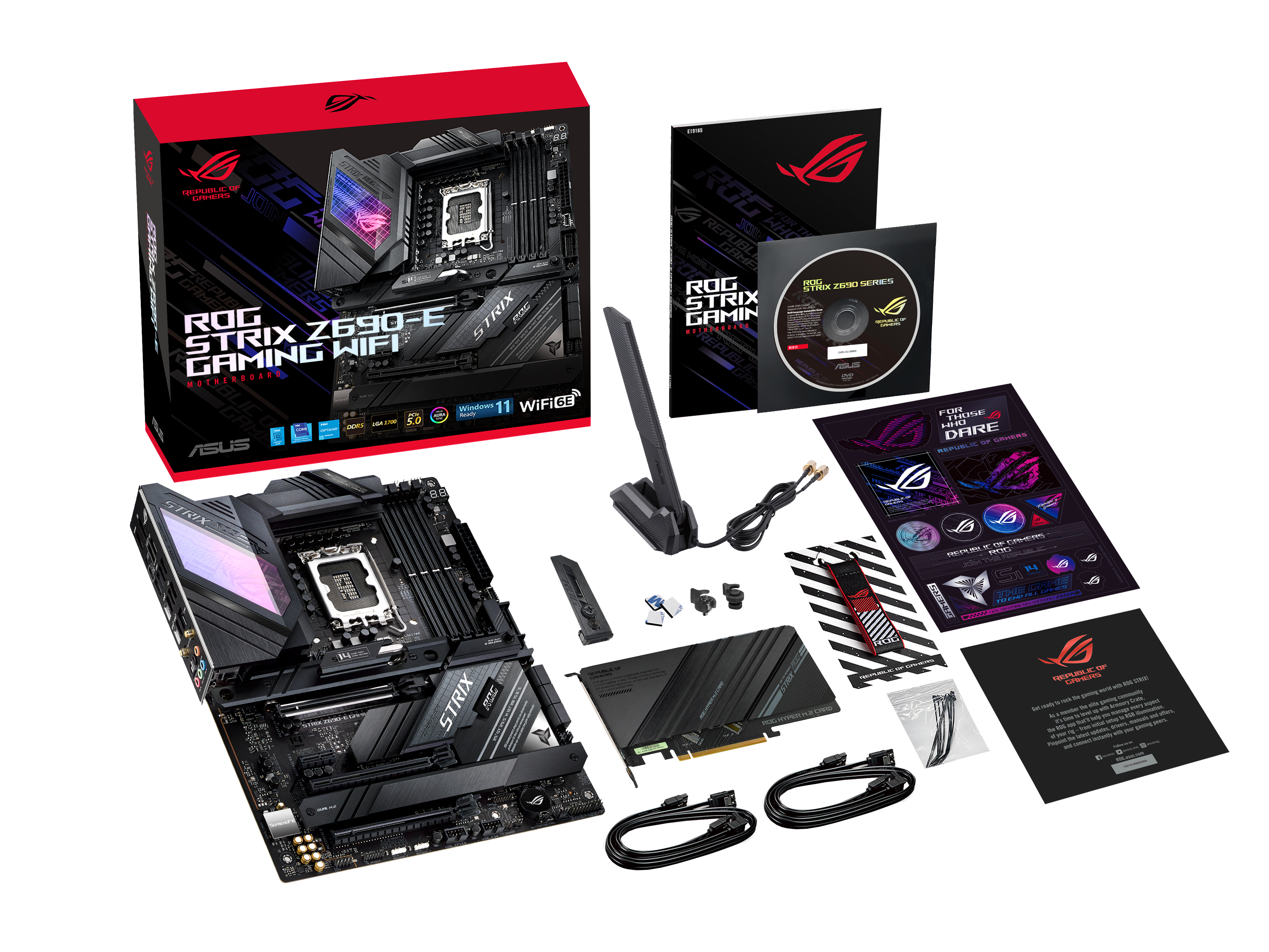 ASUS ASUS ROG STRIX Z690-E GAMING WIFI Mainboard Mainboard Schwarz
