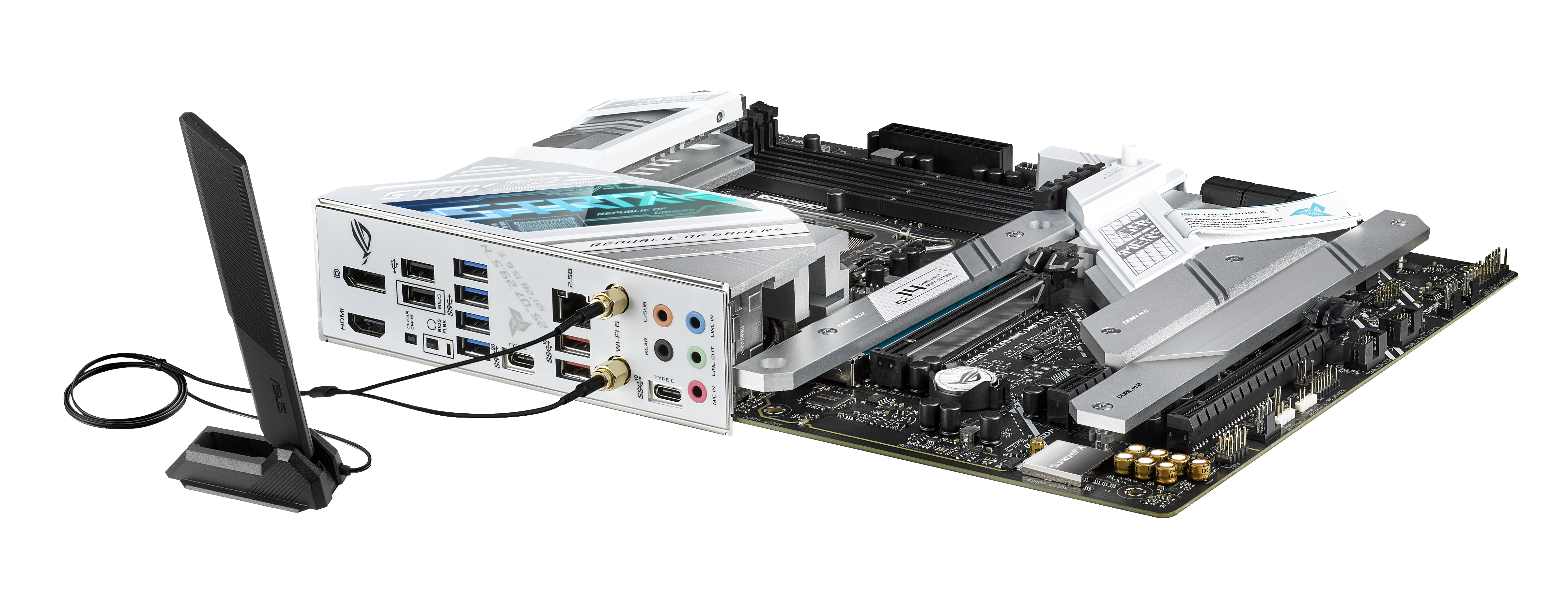 ASUS ROG STRIX Z690-A GAMING WIFI D4 Mainboard Schwarz