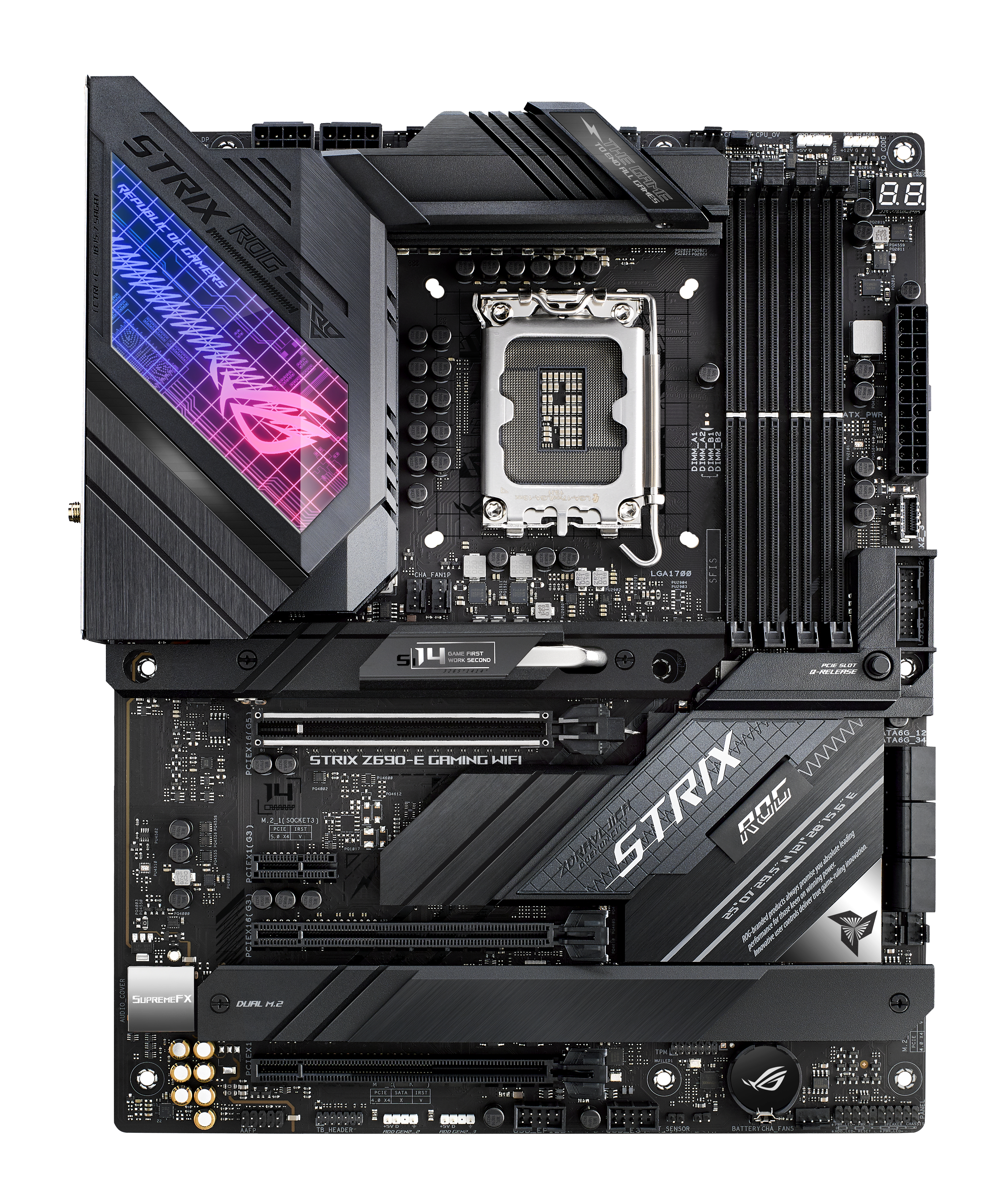 ASUS ASUS ROG STRIX Z690-E GAMING WIFI Mainboard Mainboard Schwarz