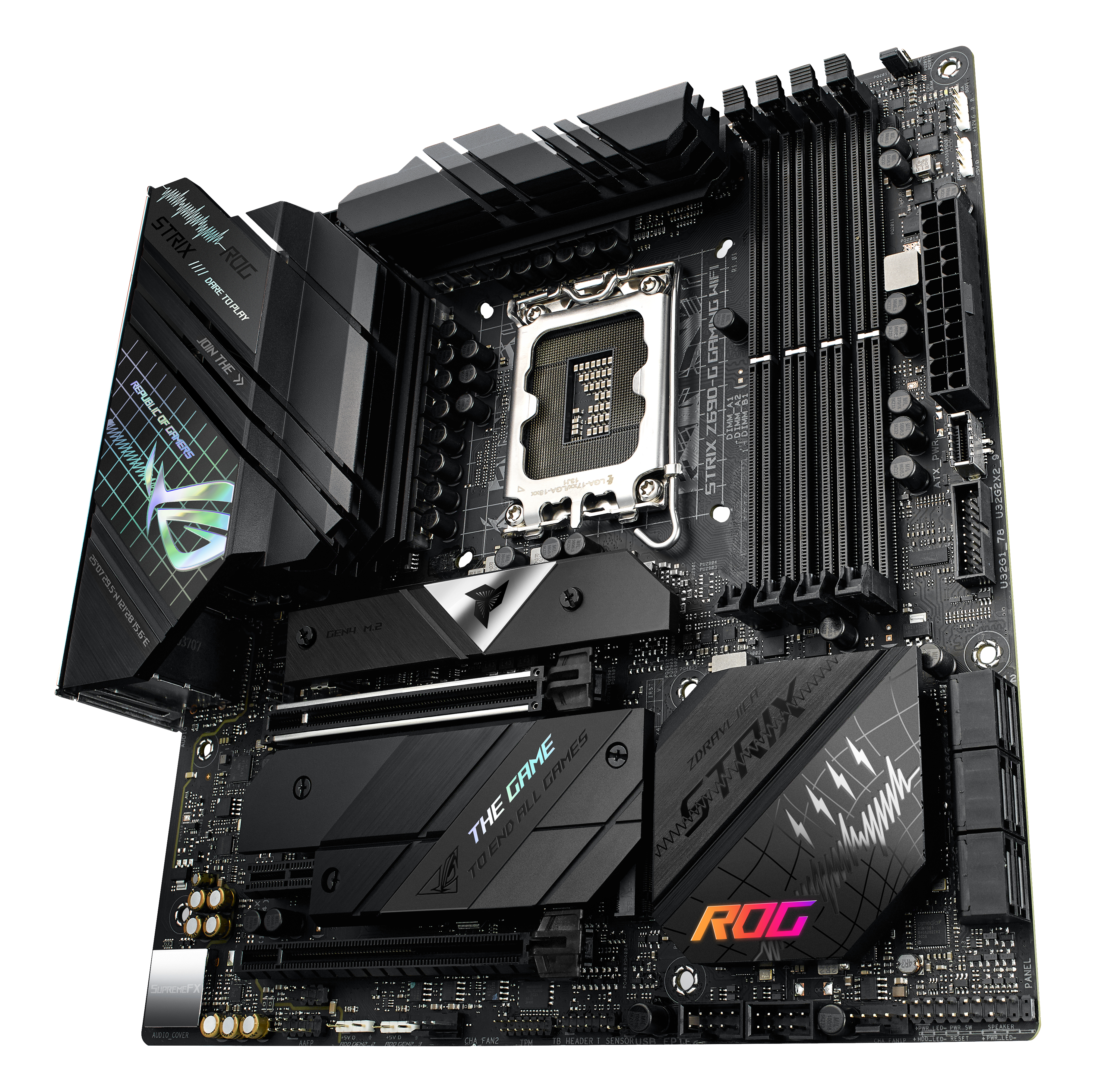 ASUS ROG STRIX Z690-G GAMING WIFI Mainboard Schwarz