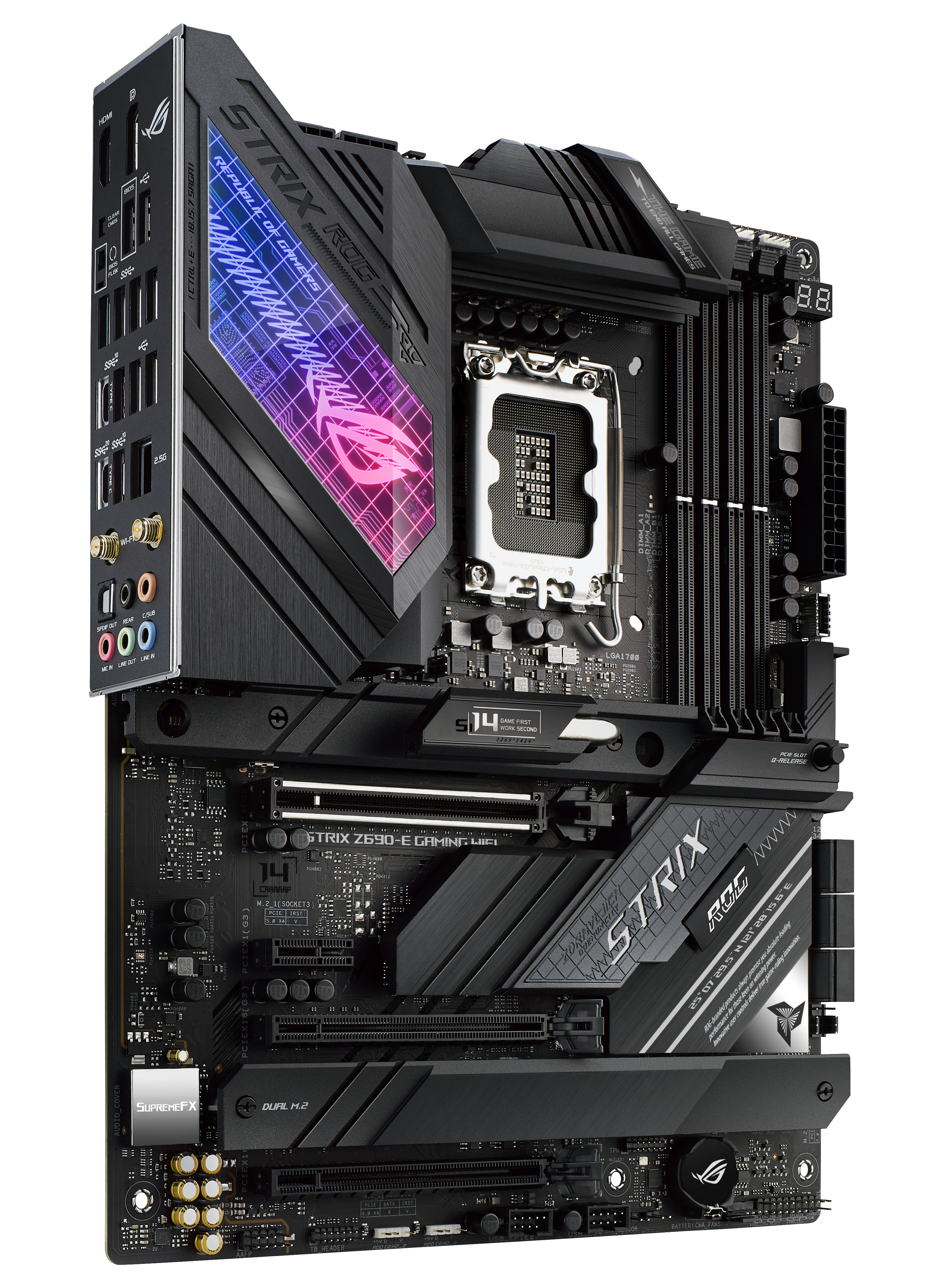 ASUS ASUS ROG STRIX Z690-E GAMING WIFI Mainboard Mainboard Schwarz