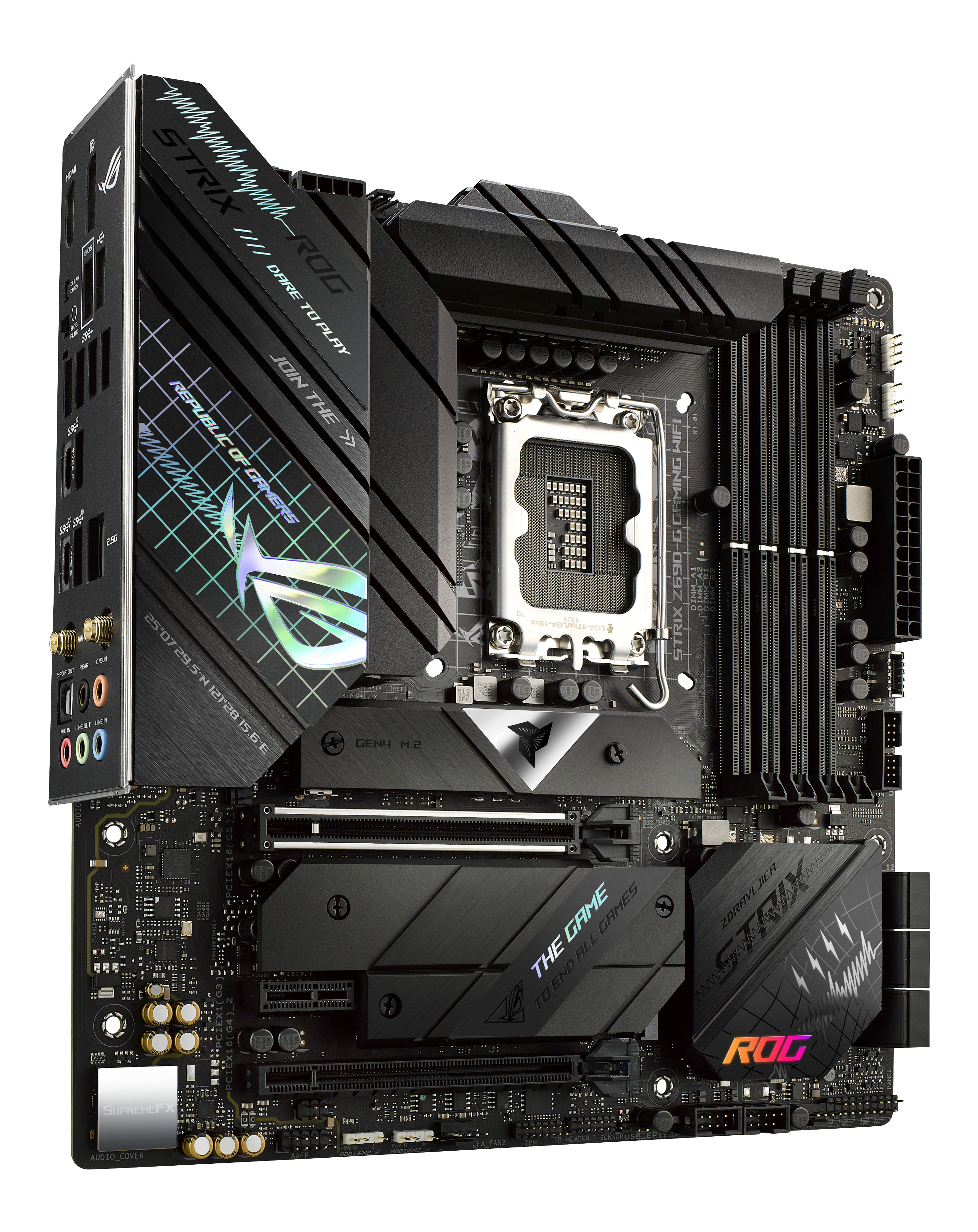 ASUS ROG STRIX Z690-G GAMING WIFI Mainboard Schwarz