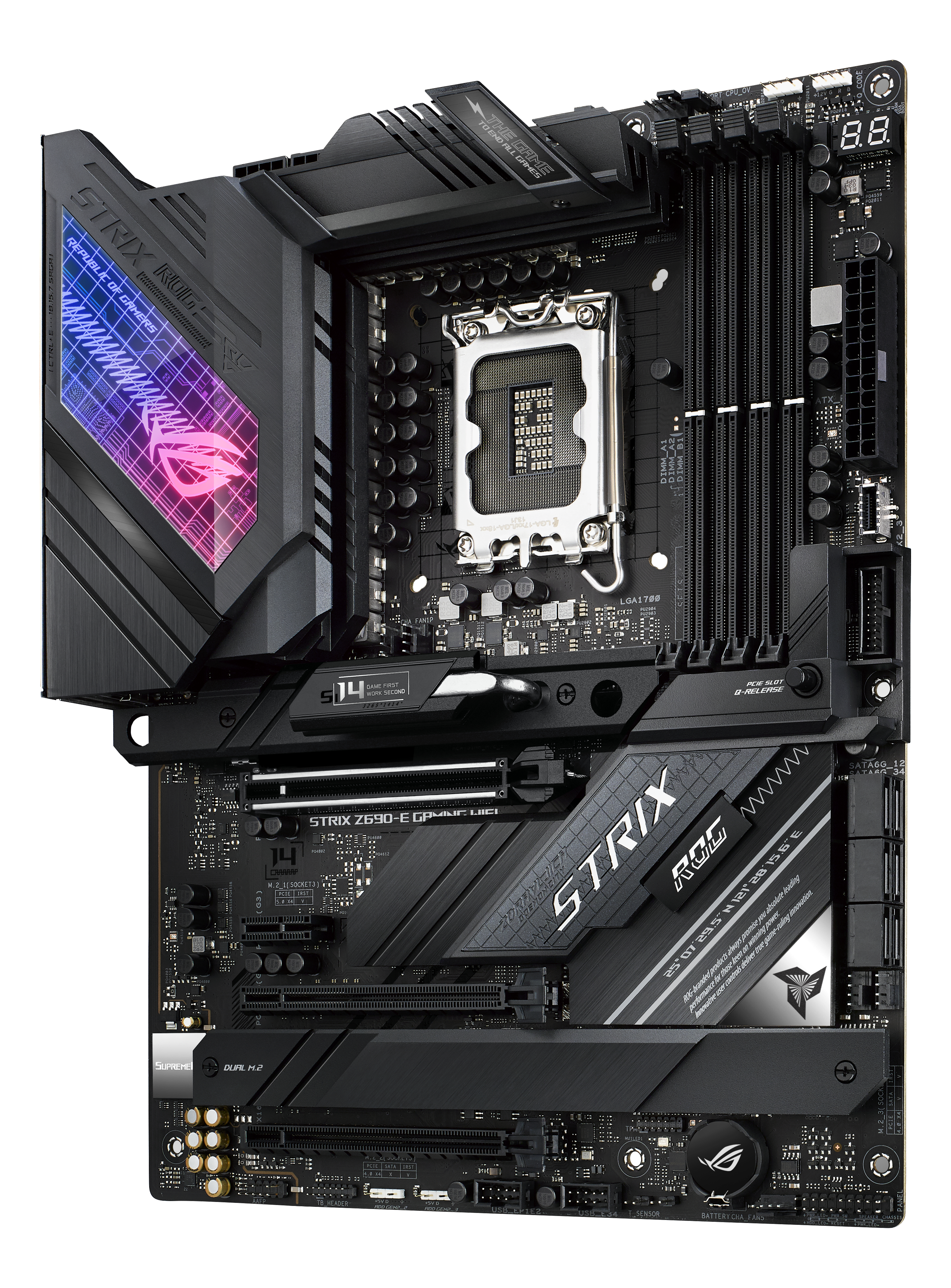 ASUS ASUS ROG STRIX Z690-E GAMING WIFI Mainboard Mainboard Schwarz