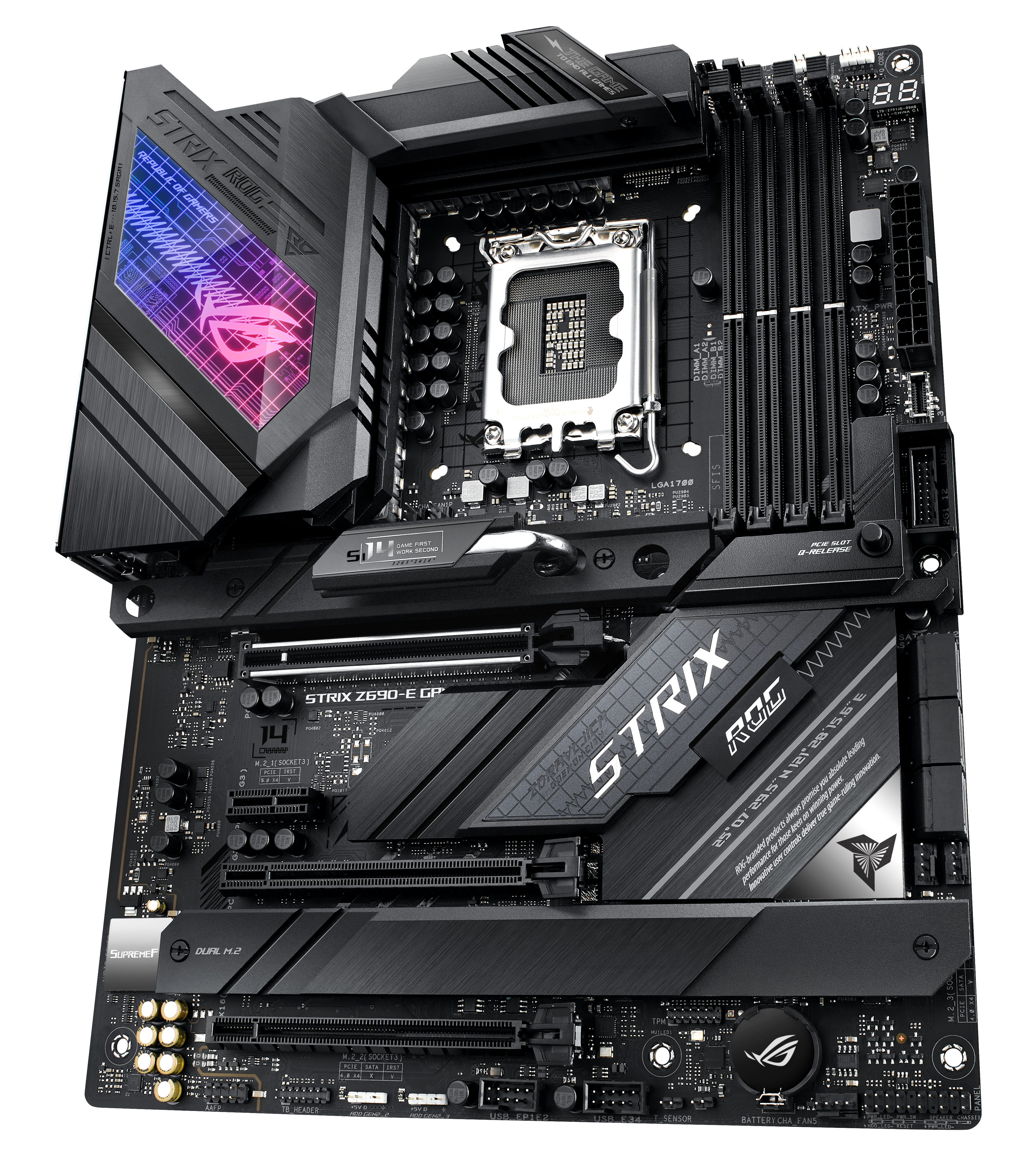 ASUS ASUS ROG STRIX Z690-E GAMING WIFI Mainboard Mainboard Schwarz
