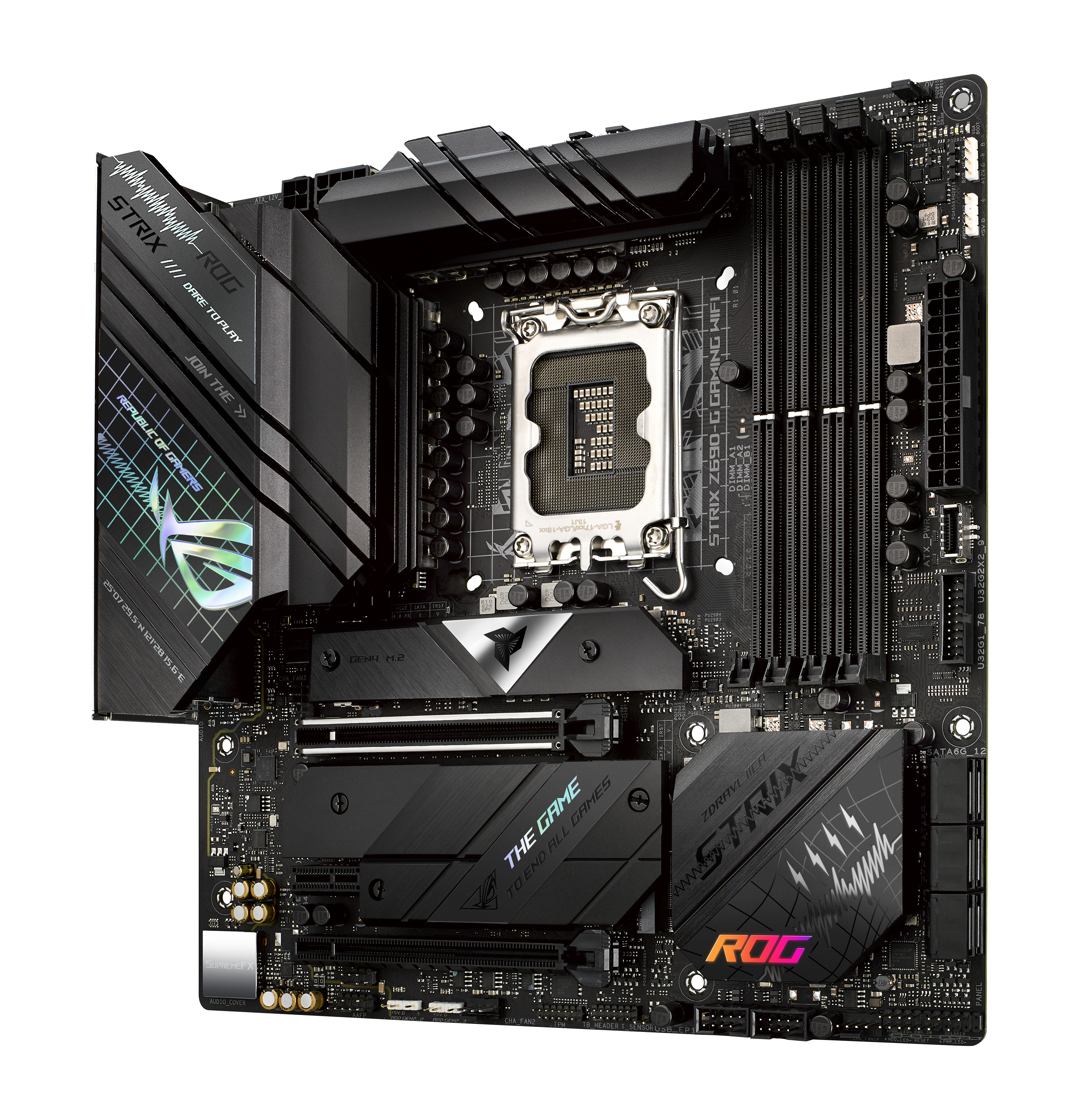 ASUS ROG STRIX Z690-G GAMING WIFI Mainboard Schwarz