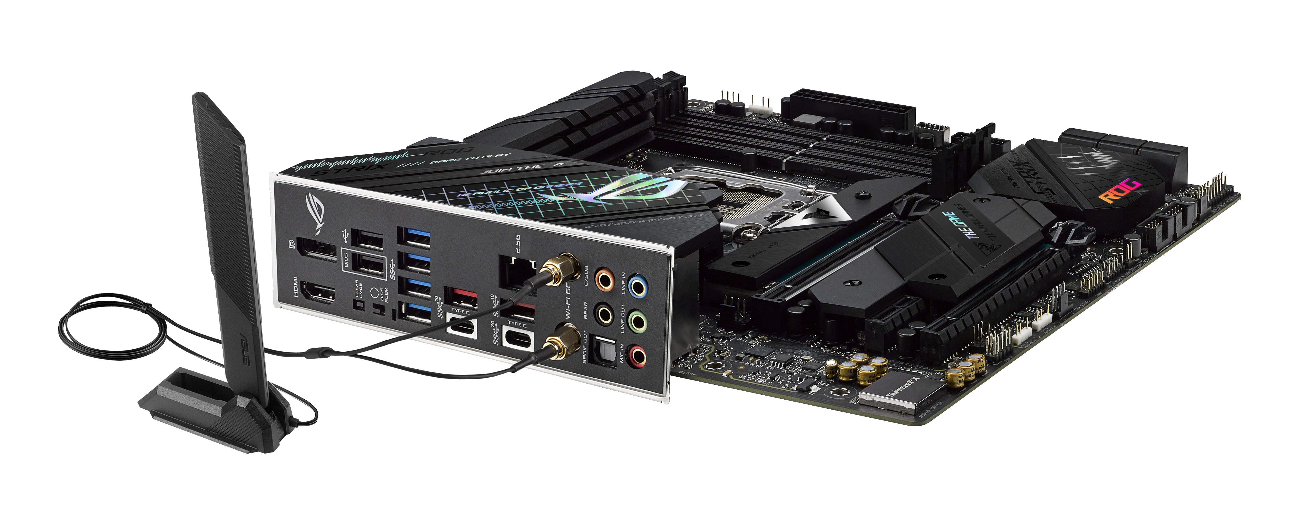 ASUS ROG STRIX Z690-G GAMING WIFI Mainboard Schwarz
