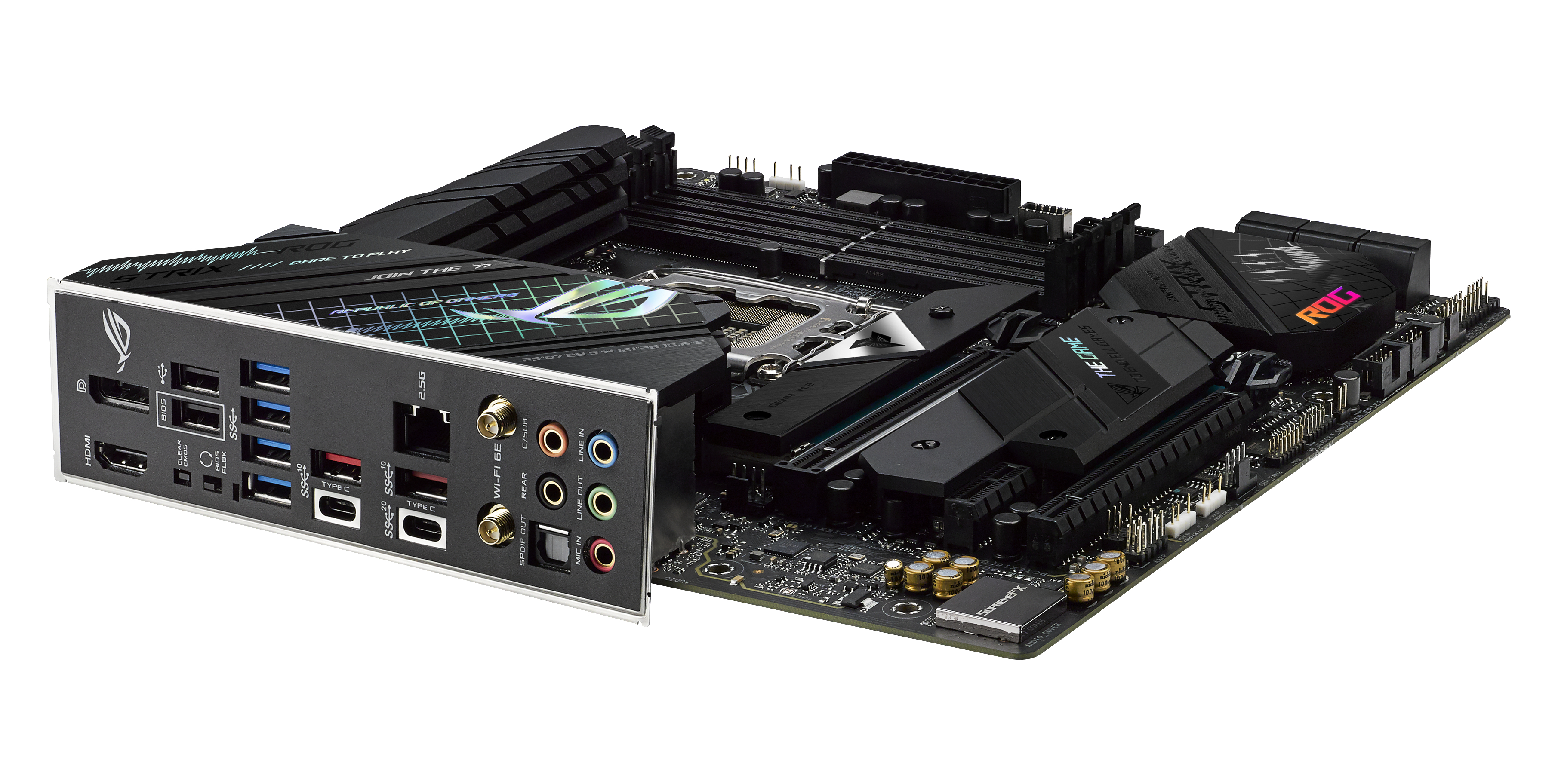 ASUS ROG STRIX Z690-G GAMING WIFI Mainboard Schwarz