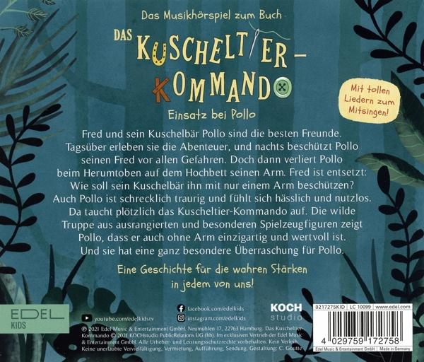 Das Kuscheltierkommando - Musikhörspiel zum Buch  - (CD)