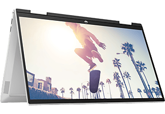 HP Pavilion x360 série 15-er0204nz - Ordinateur portable 2 en 1 convertible (15.6 ", 256 GB SSD, Natural Silver)