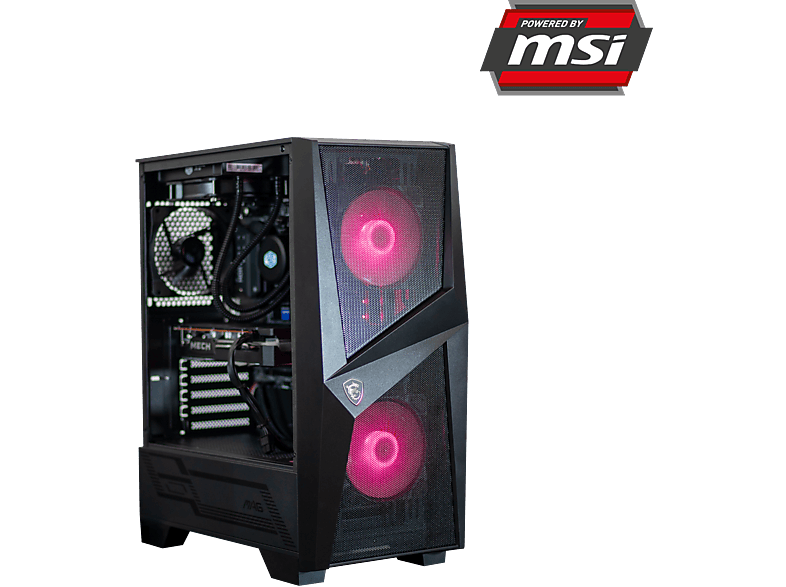 PC gaming PC Clon Powered by MSI B450, AMD Ryzen™ 3700X, 16GB RAM,  512GB SSD, RX6600XT, Sin sistema operativo