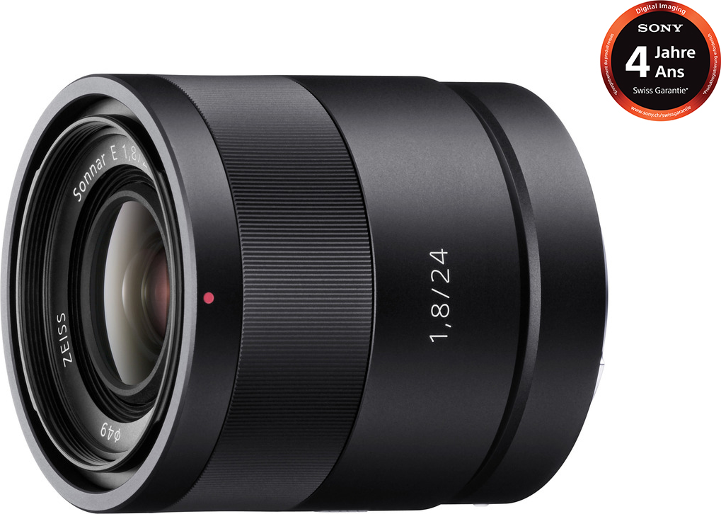 SONY Sonnar T* E 24mm F1.8 ZA - Primo obiettivo(Sony E-Mount)