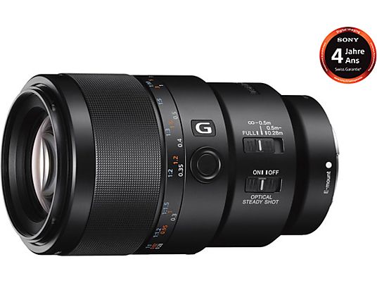SONY FE 90mm F2.8 Macro G OSS - Objectif à focale fixe(Sony E-Mount, Plein format)