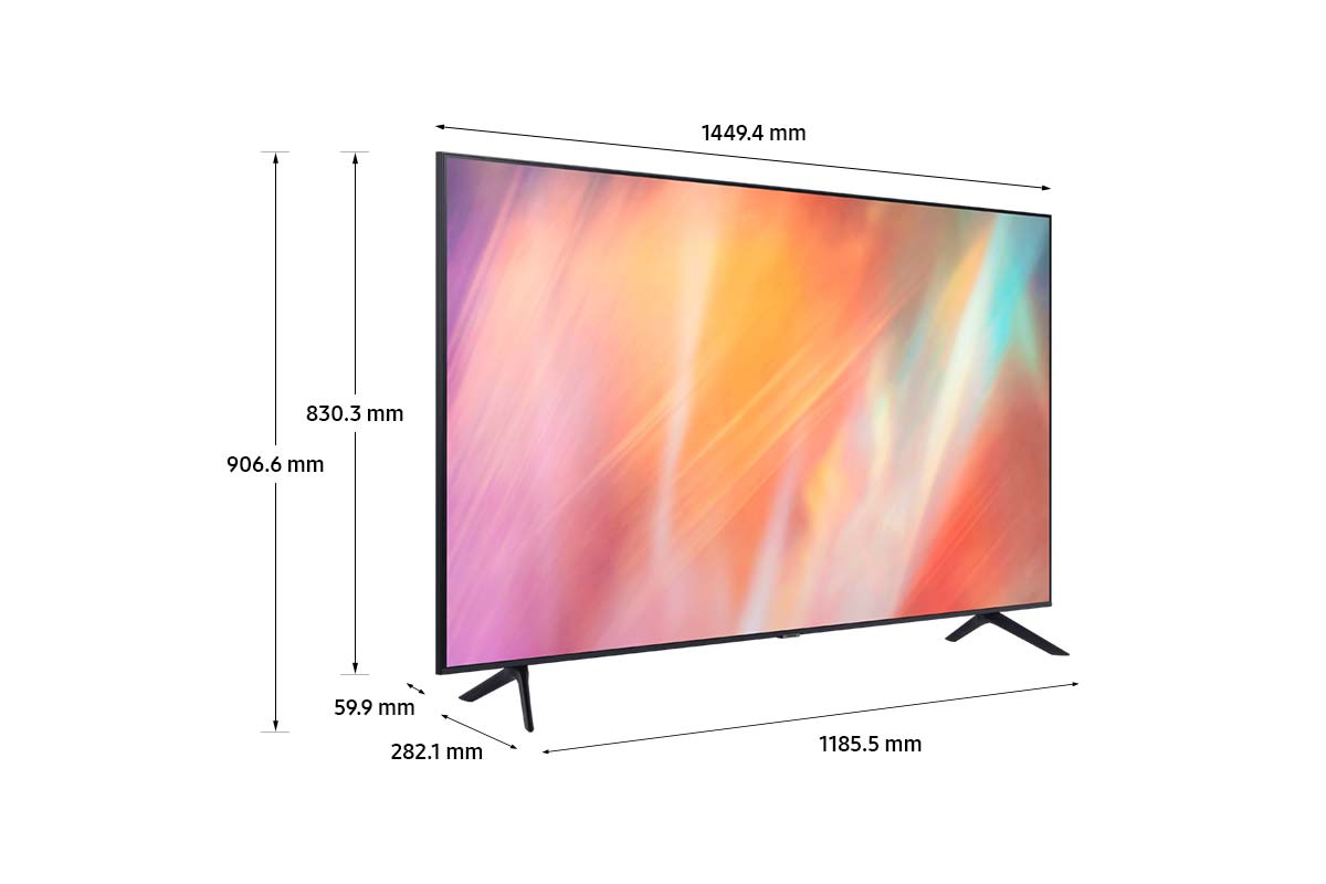 SAMSUNG 65AU7200 65" 163 Ekran Uydu Alıcılı Smart 4K Ultra HD LED TV