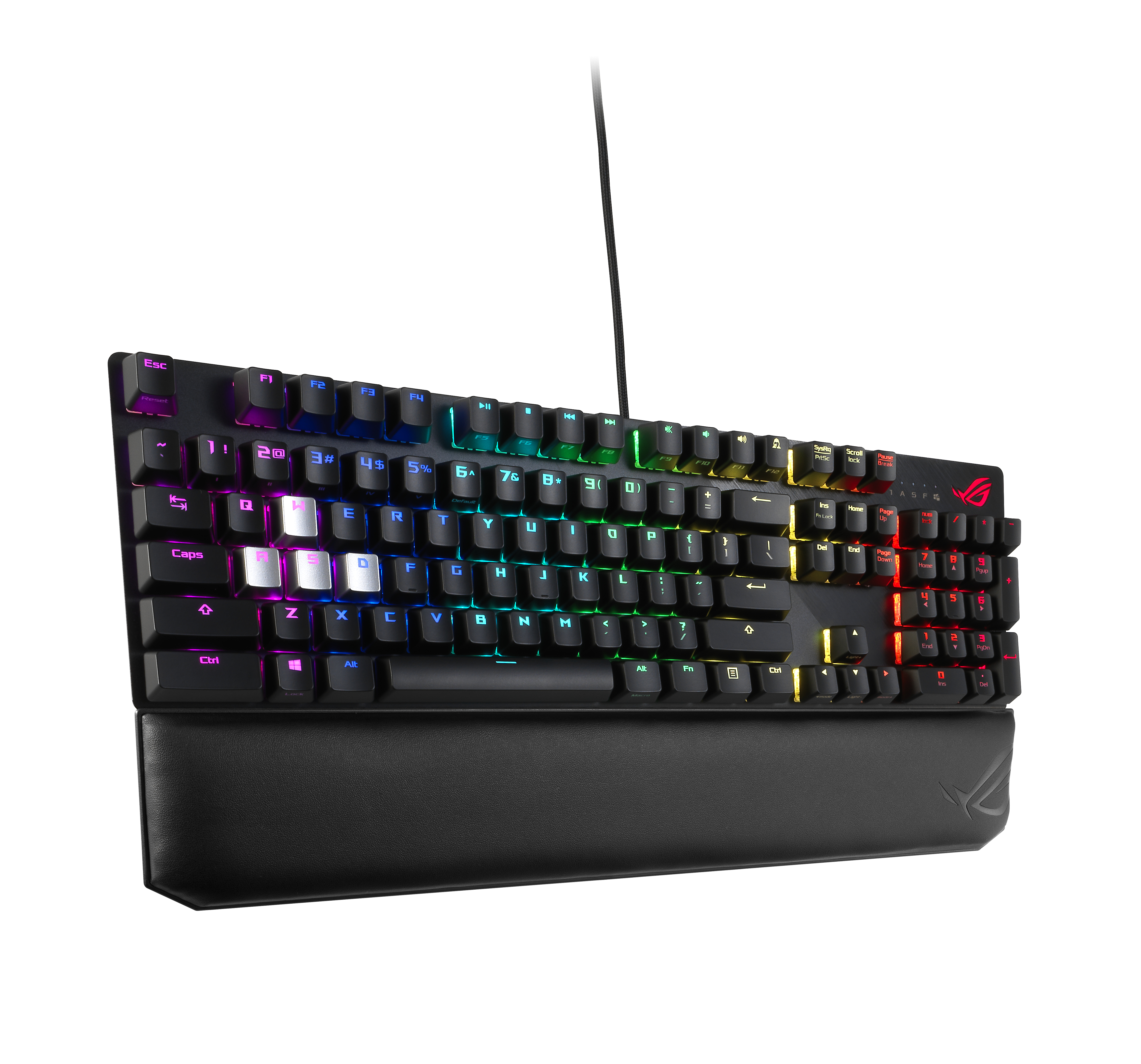 ASUS Strix Scope NX Deluxe, Gaming Tastatur, Mechanisch, kabelgebunden, Schwarz/Grau
