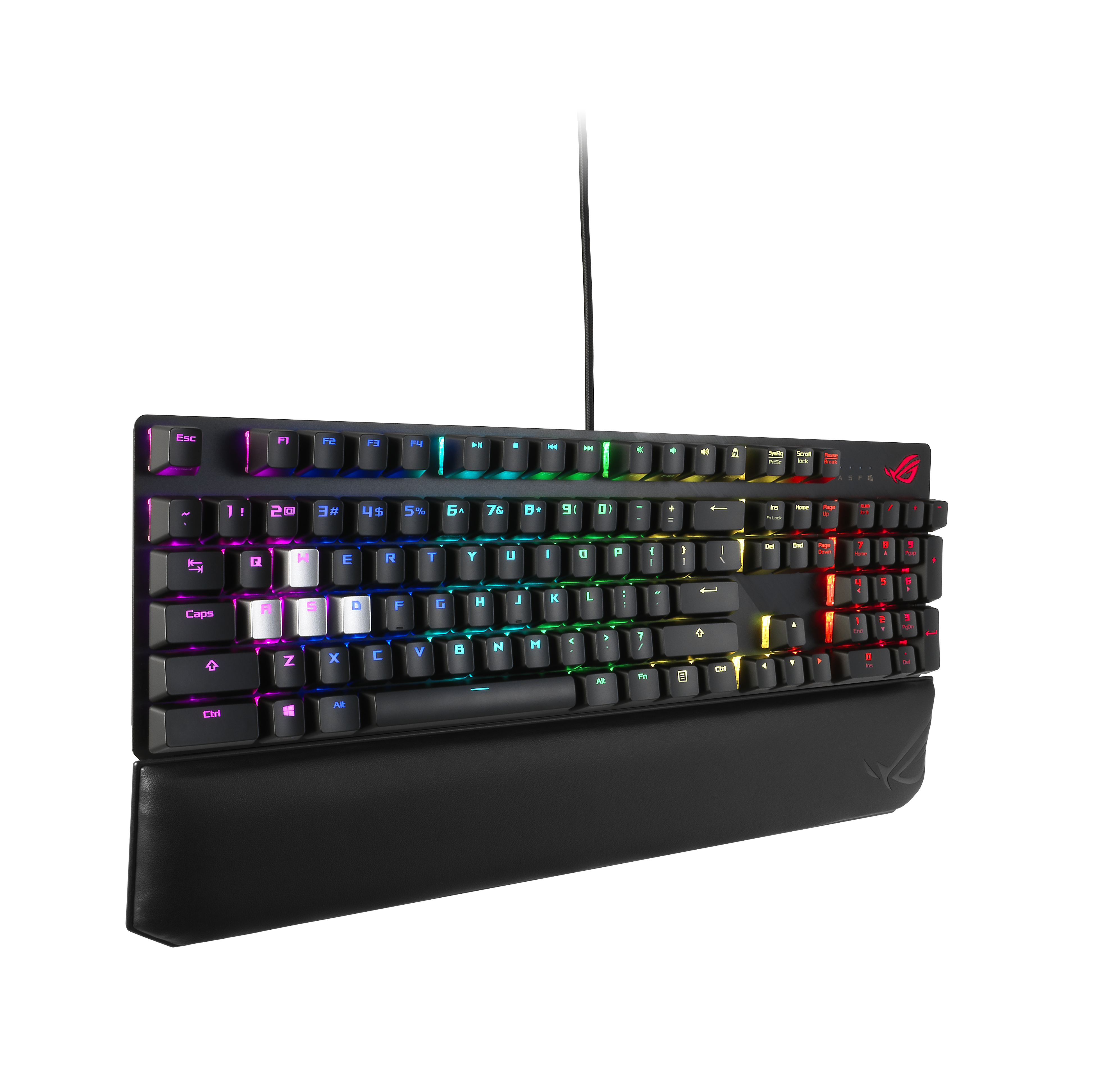 ASUS Strix Scope NX Deluxe, Gaming Tastatur, Mechanisch, kabelgebunden, Schwarz/Grau