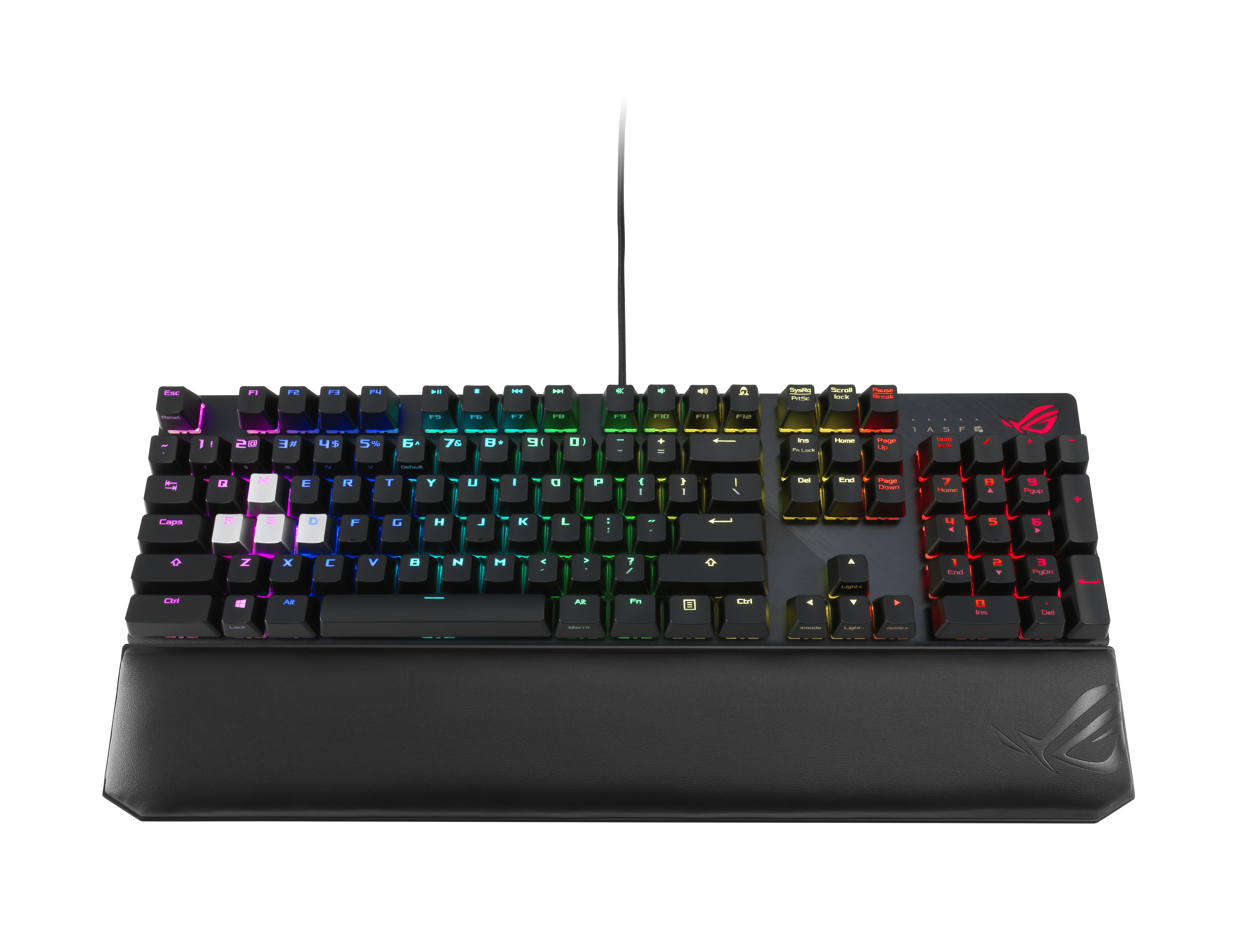 ASUS Strix Scope NX Deluxe, Gaming Tastatur, Mechanisch, kabelgebunden, Schwarz/Grau