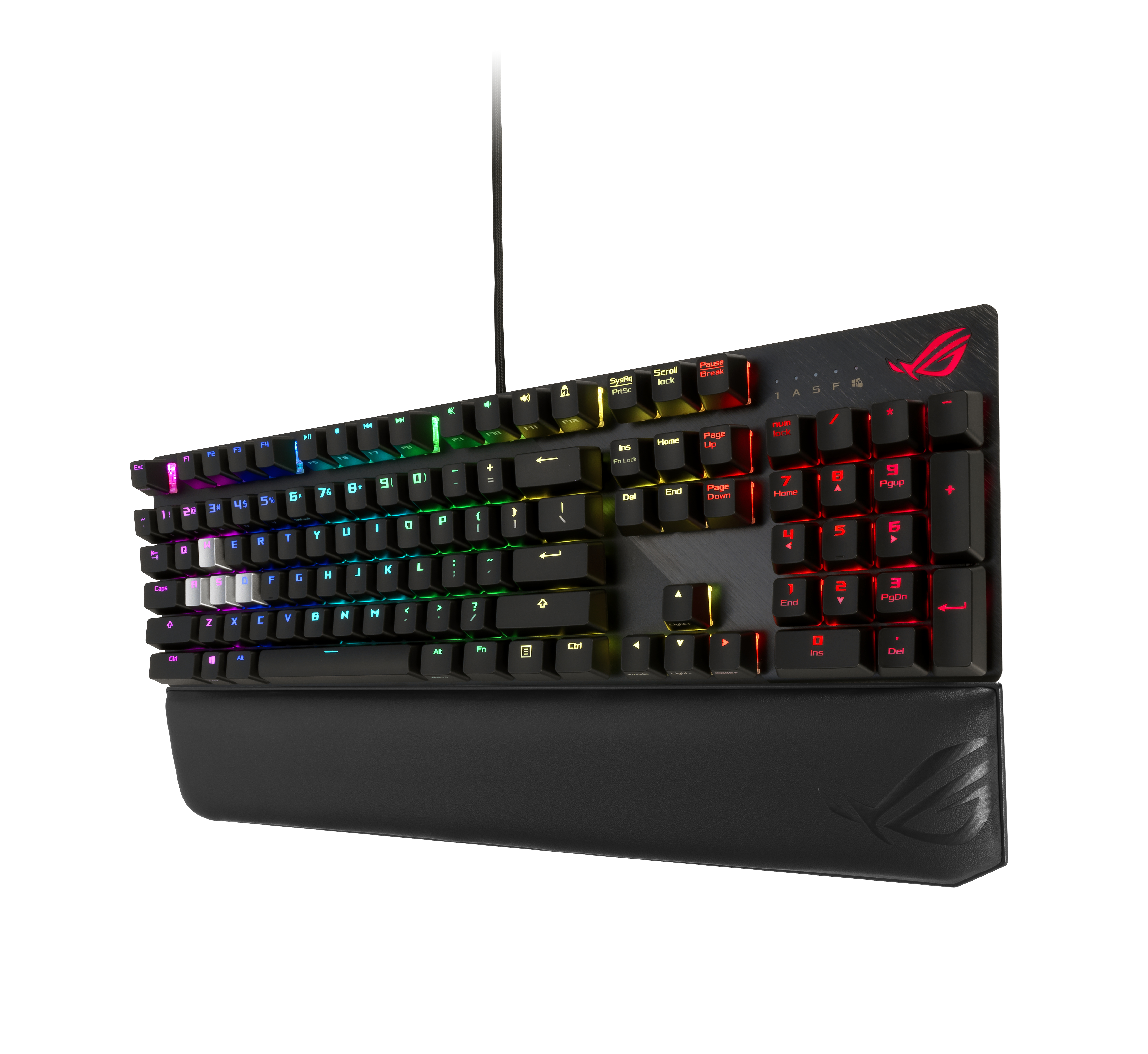 ASUS Strix Scope NX Deluxe, Gaming Tastatur, Mechanisch, kabelgebunden, Schwarz/Grau