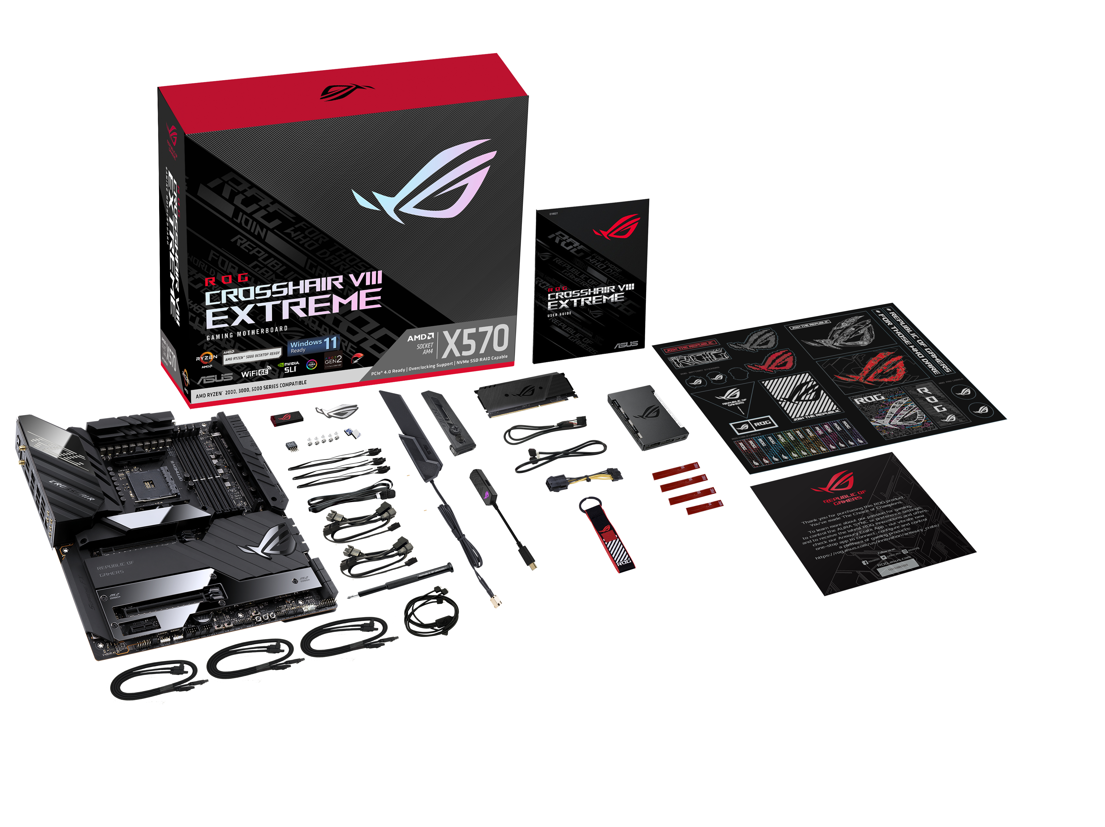 ASUS ROG Crosshair VIII Extreme MAINBOARD Schwarz