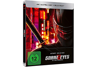 Snake Eyes: GI Joe Origins Steelbook 4K Ultra HD Blu-ray + Blu-ray