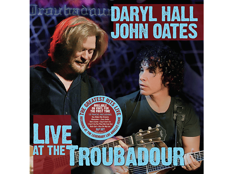 Daryl Hall & John Oates – Live at The Troubadour – (Vinyl)