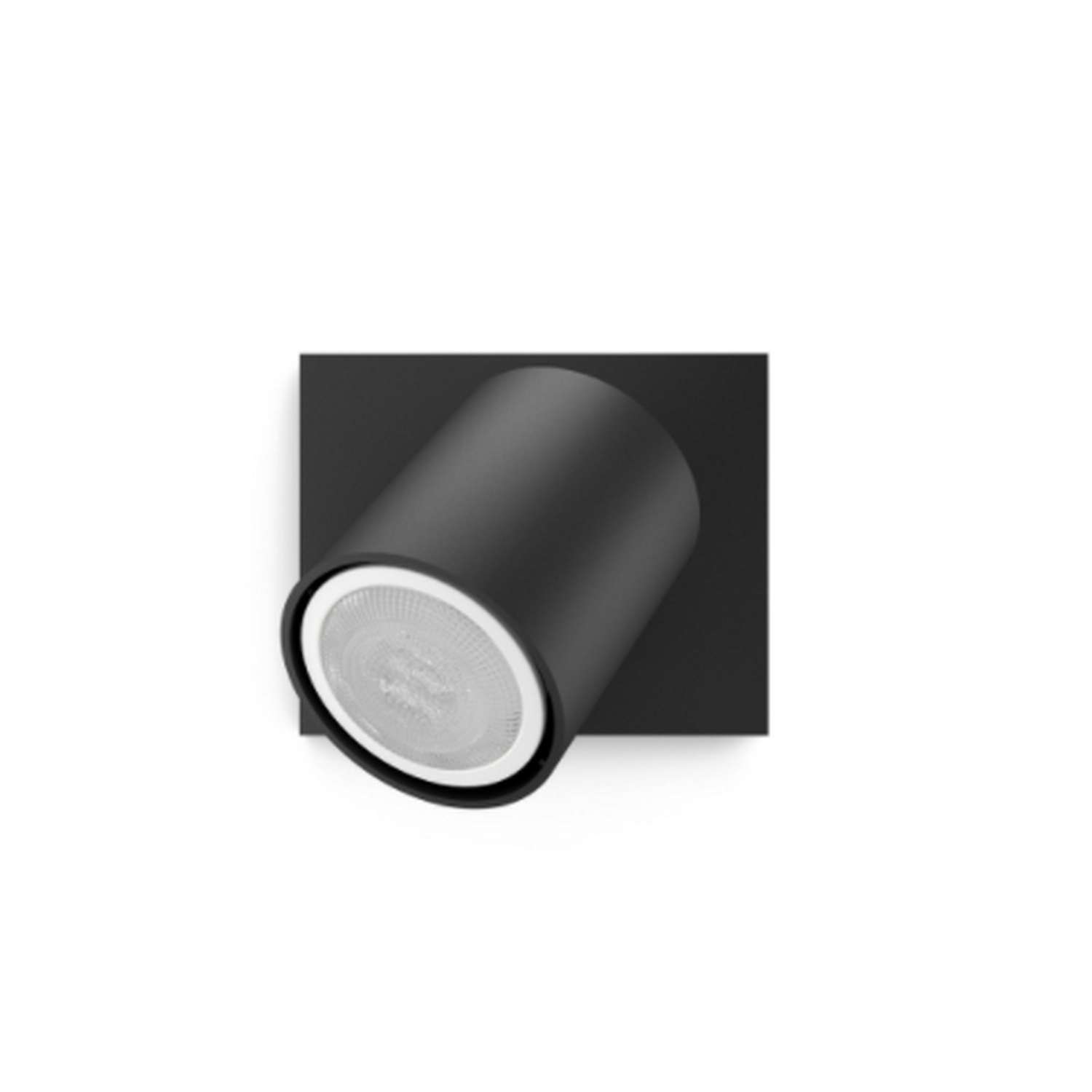 Lámpara inteligente - Philips Runner Hue Black, Foco Extensible, LED Inteligente, Luz Blanca, IP20, Negro