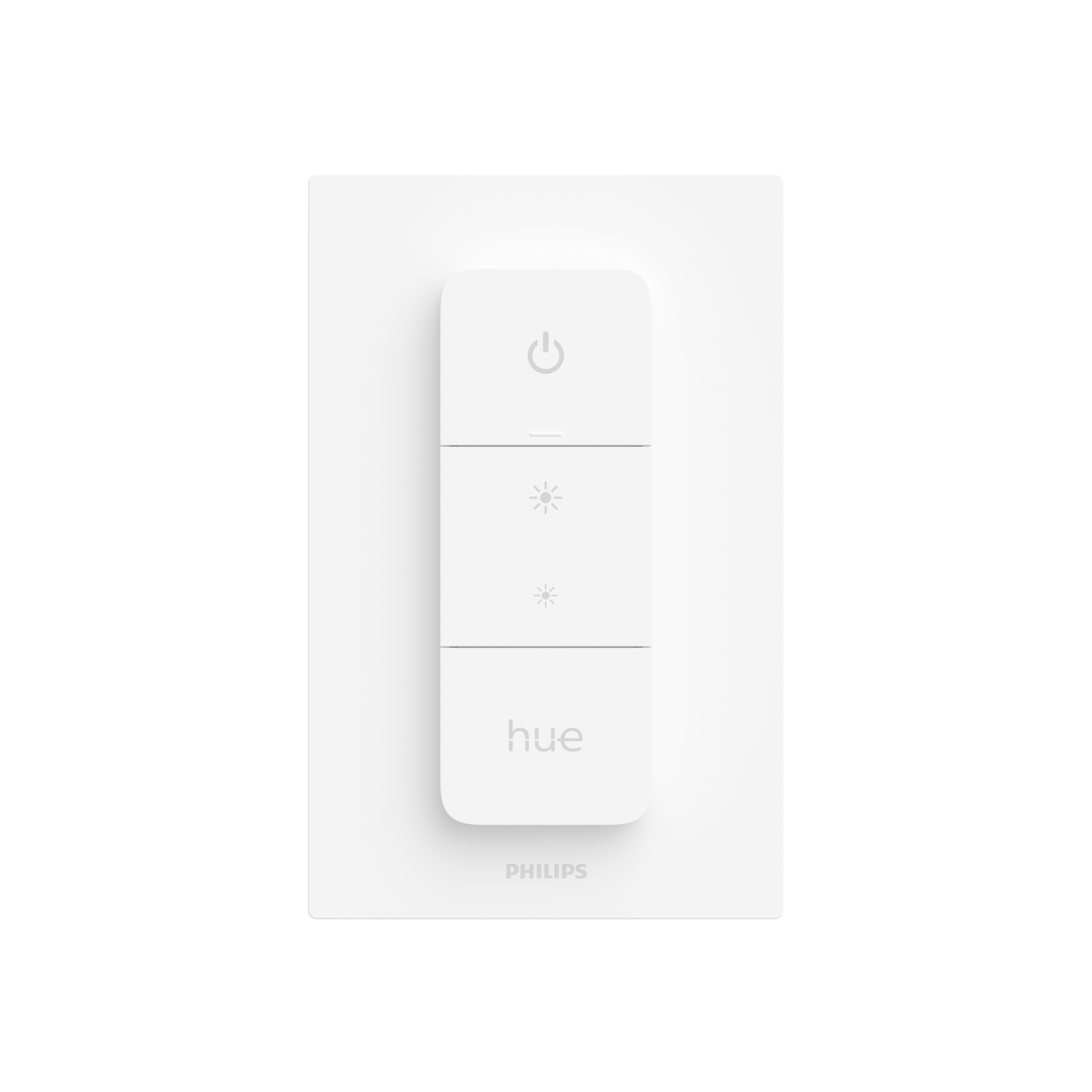 PHILIPS White E27 LED Lampe 800lm 60W inkl. Philips Hue Dimmschalter Smarte Glühbirne Warmweiß